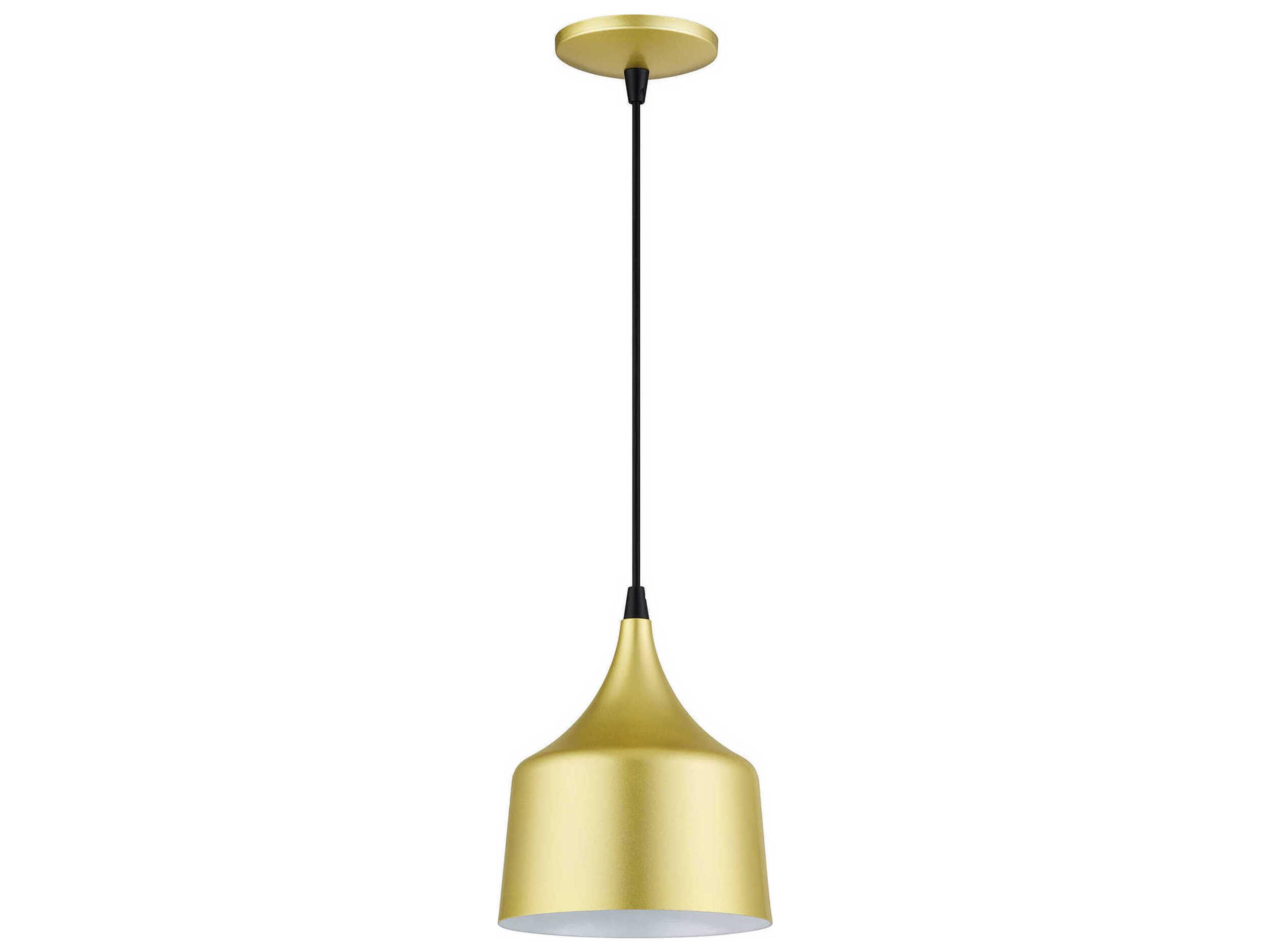 Bolita Soft Gold With Black Accents Mini Pendant