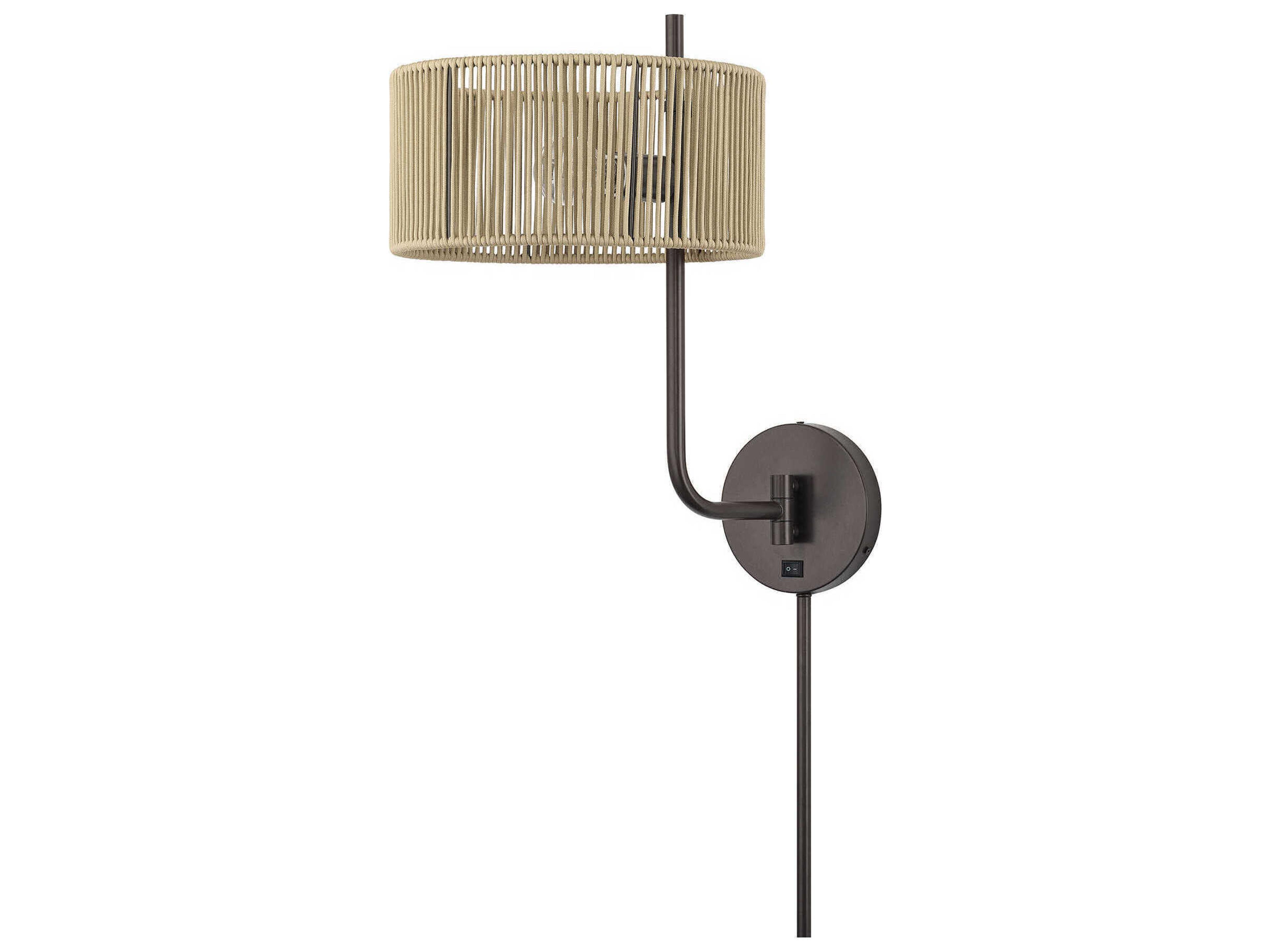 Livex Lighting Acordia 1-Light English Bronze Swing Wall Sconce