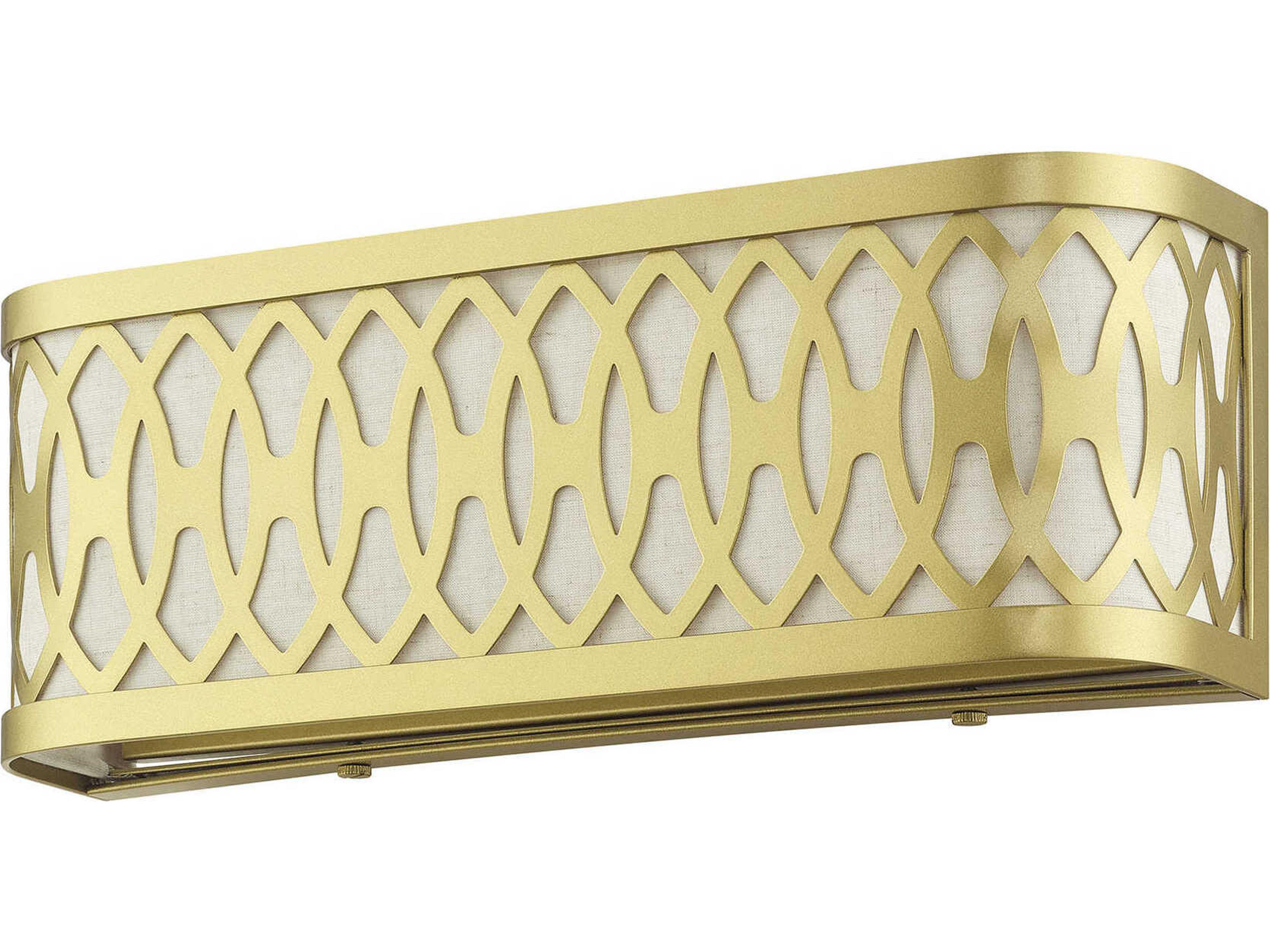 Livex Lighting Vistaview 2-Light Soft Gold Wall Sconce