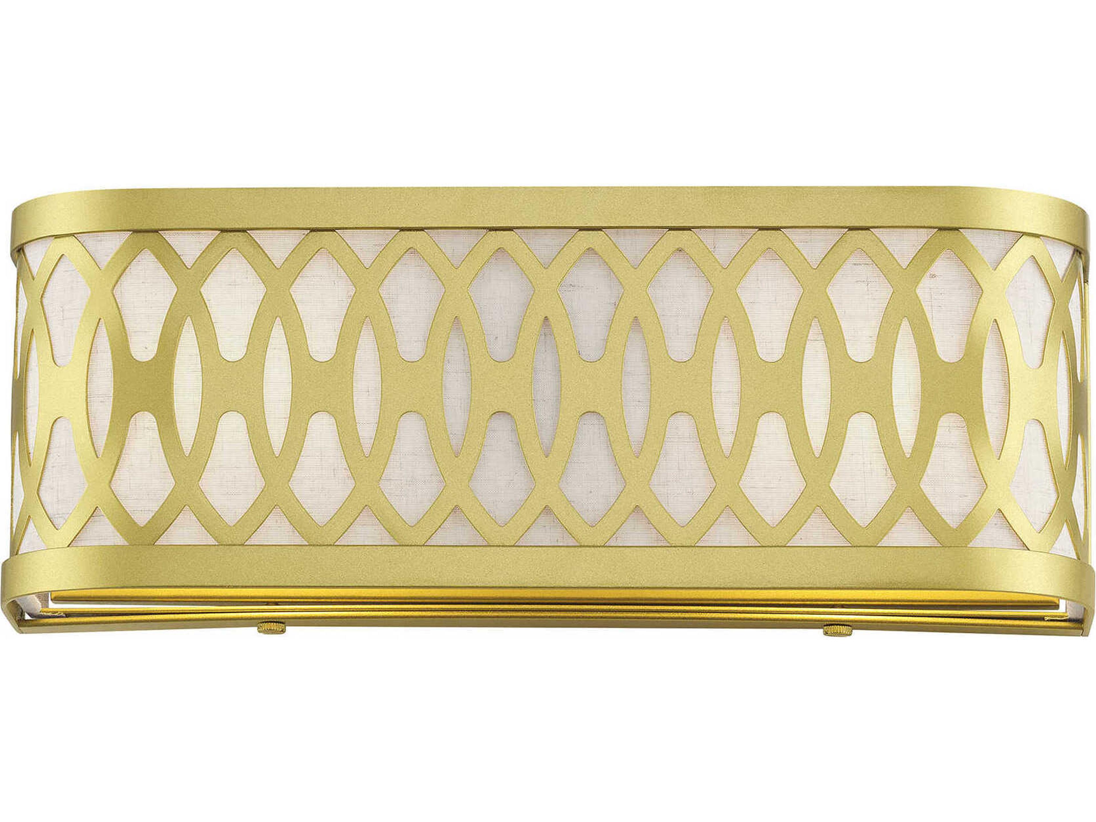 Livex Lighting Vistaview 2-Light Soft Gold Wall Sconce