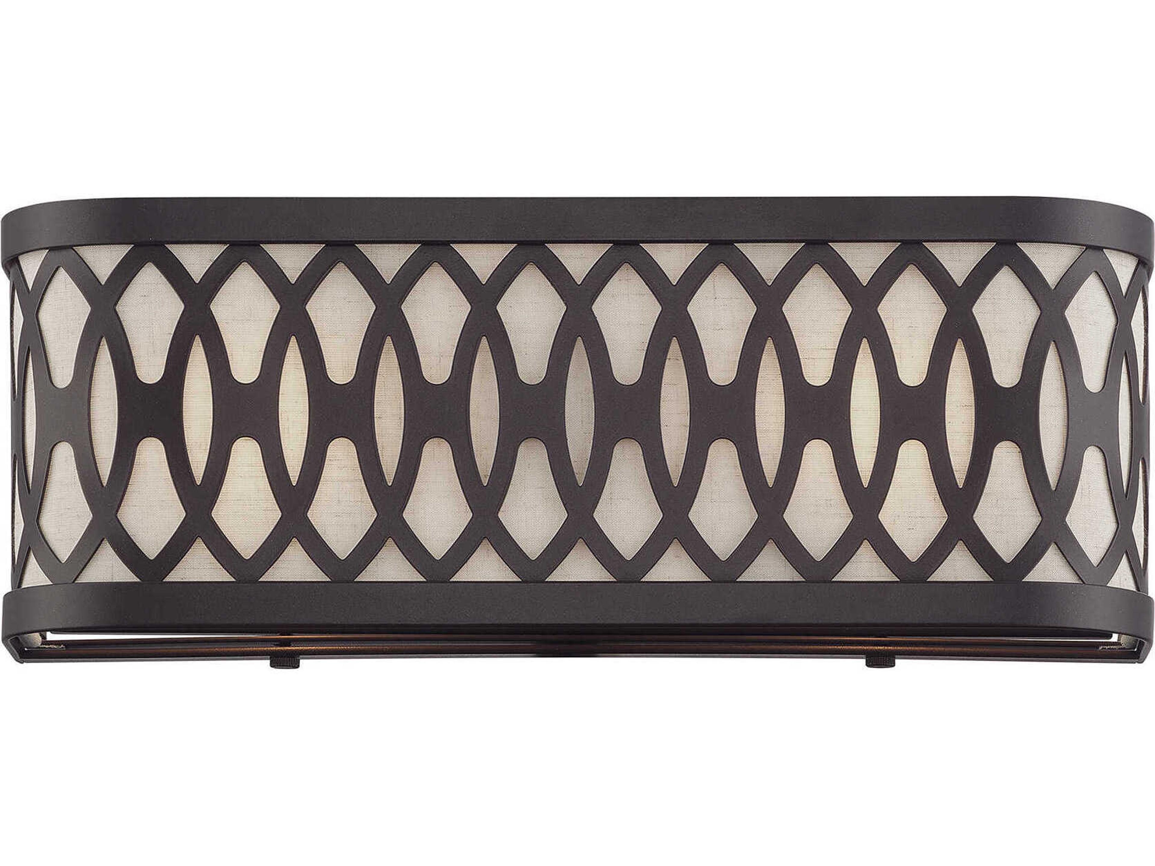 Livex Lighting Vistaview 2-Light English Bronze Wall Sconce