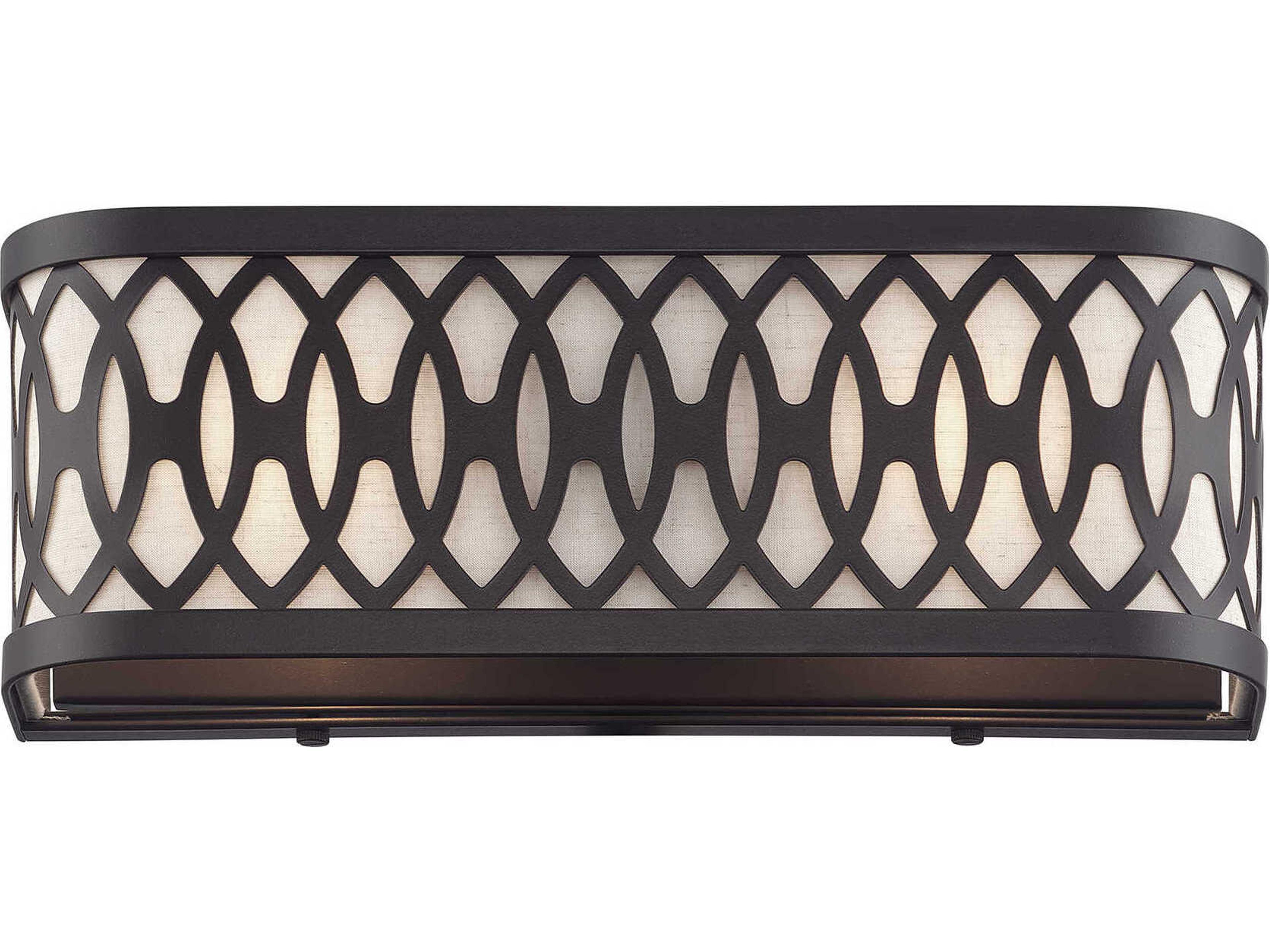 Livex Lighting Vistaview 2-Light English Bronze Wall Sconce