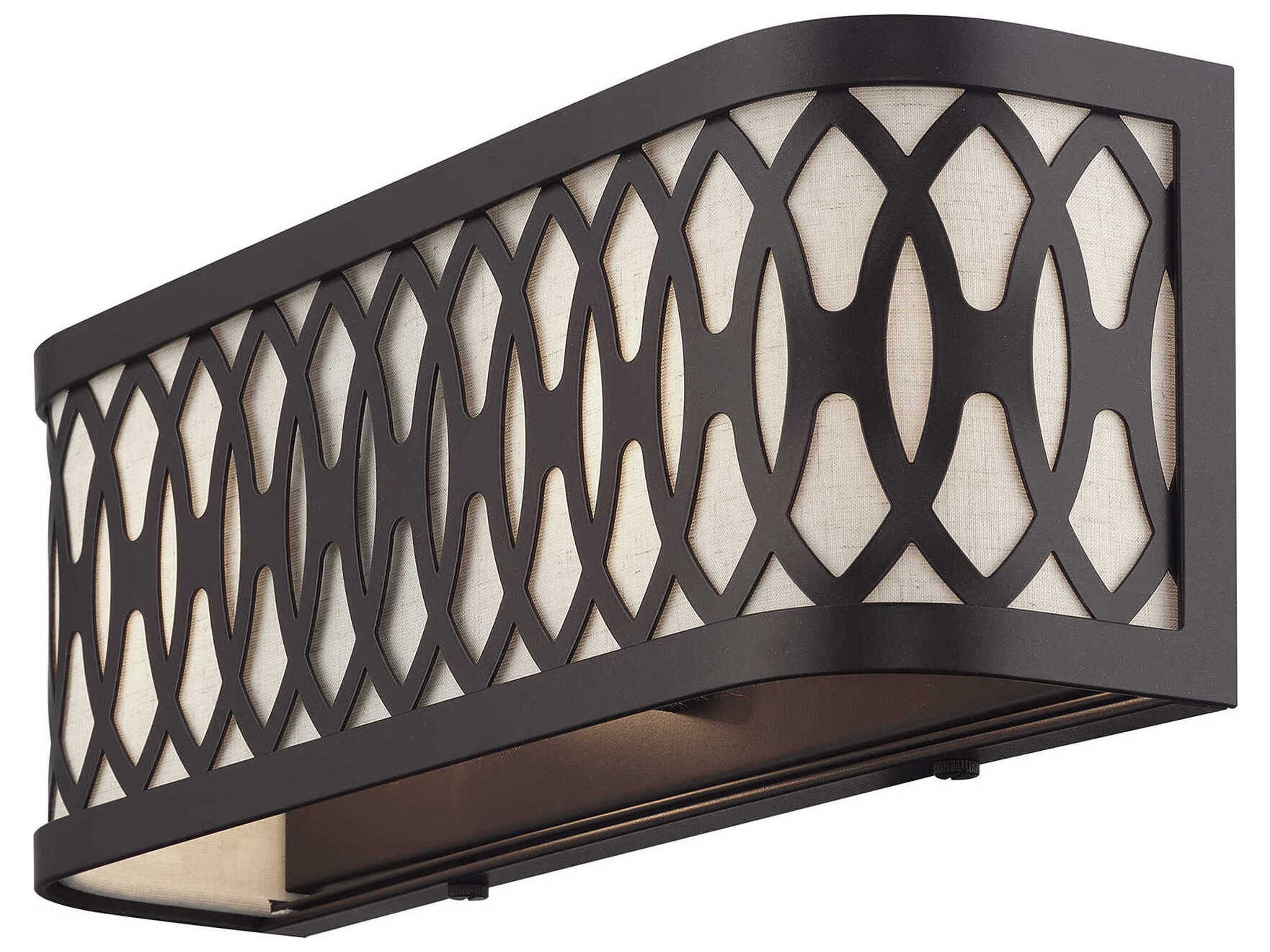 Livex Lighting Vistaview 2-Light English Bronze Wall Sconce