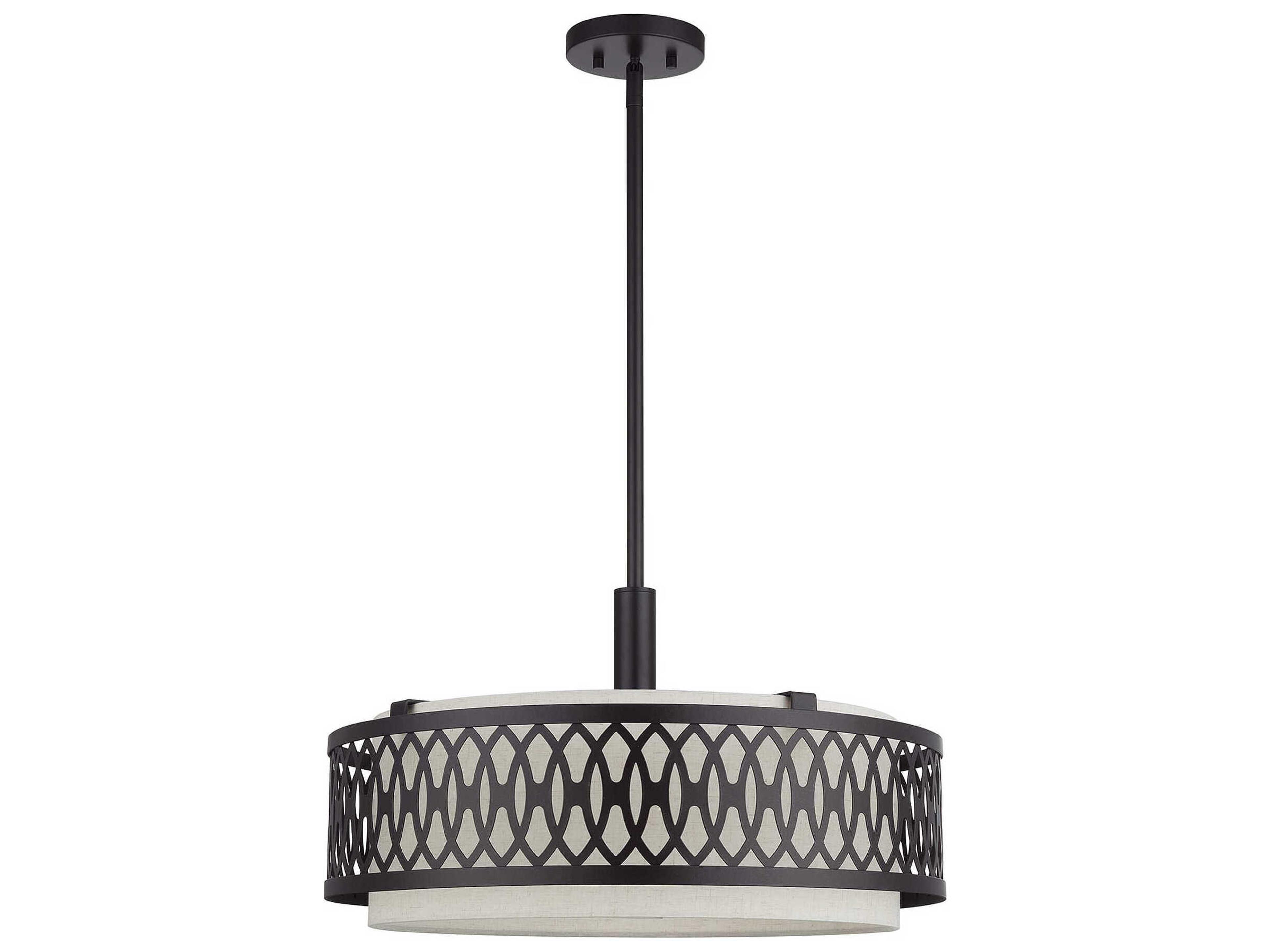 Livex Lighting Vistaview 4-Light English Bronze Pendant
