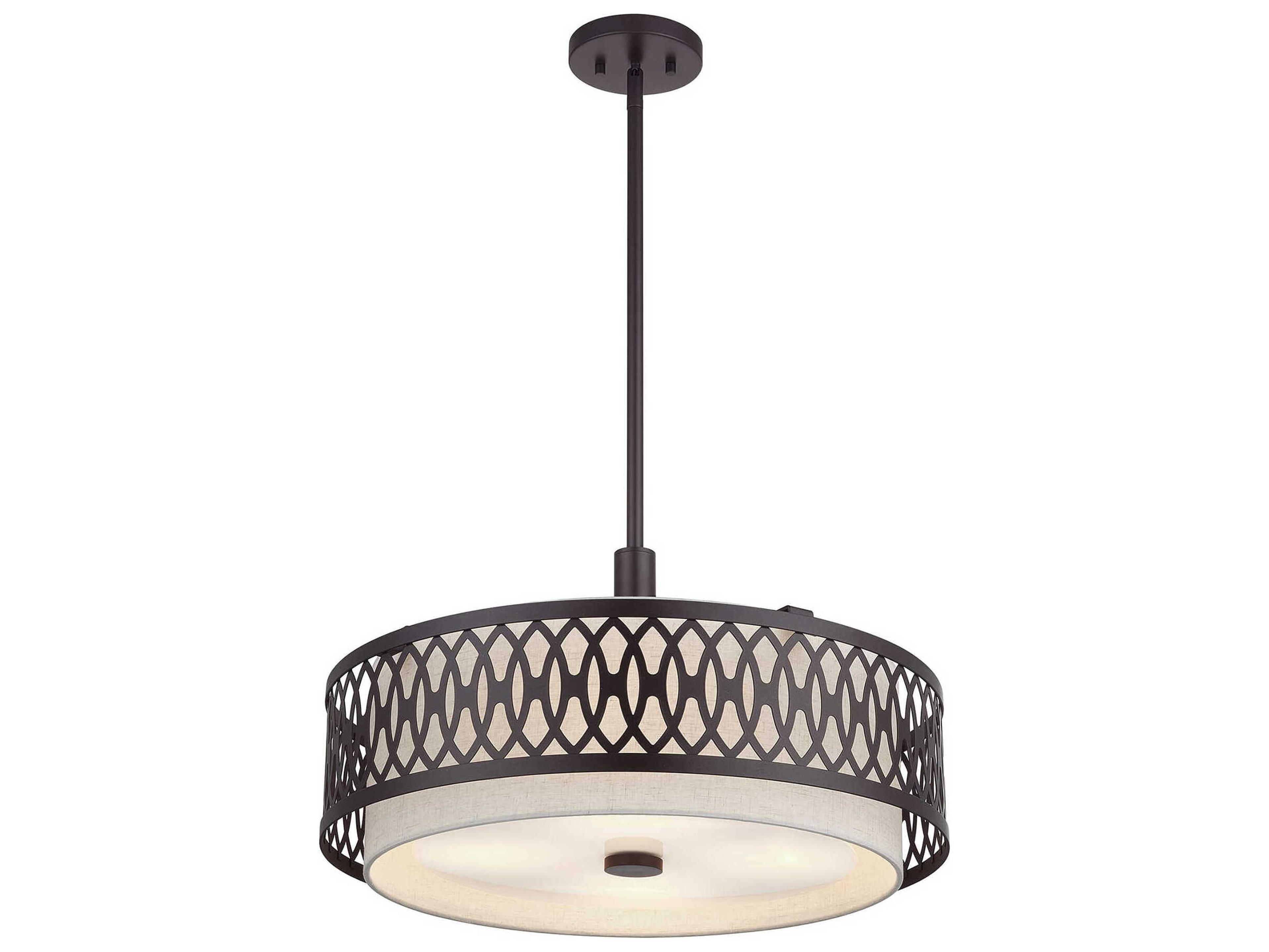 Livex Lighting Vistaview 4-Light English Bronze Pendant