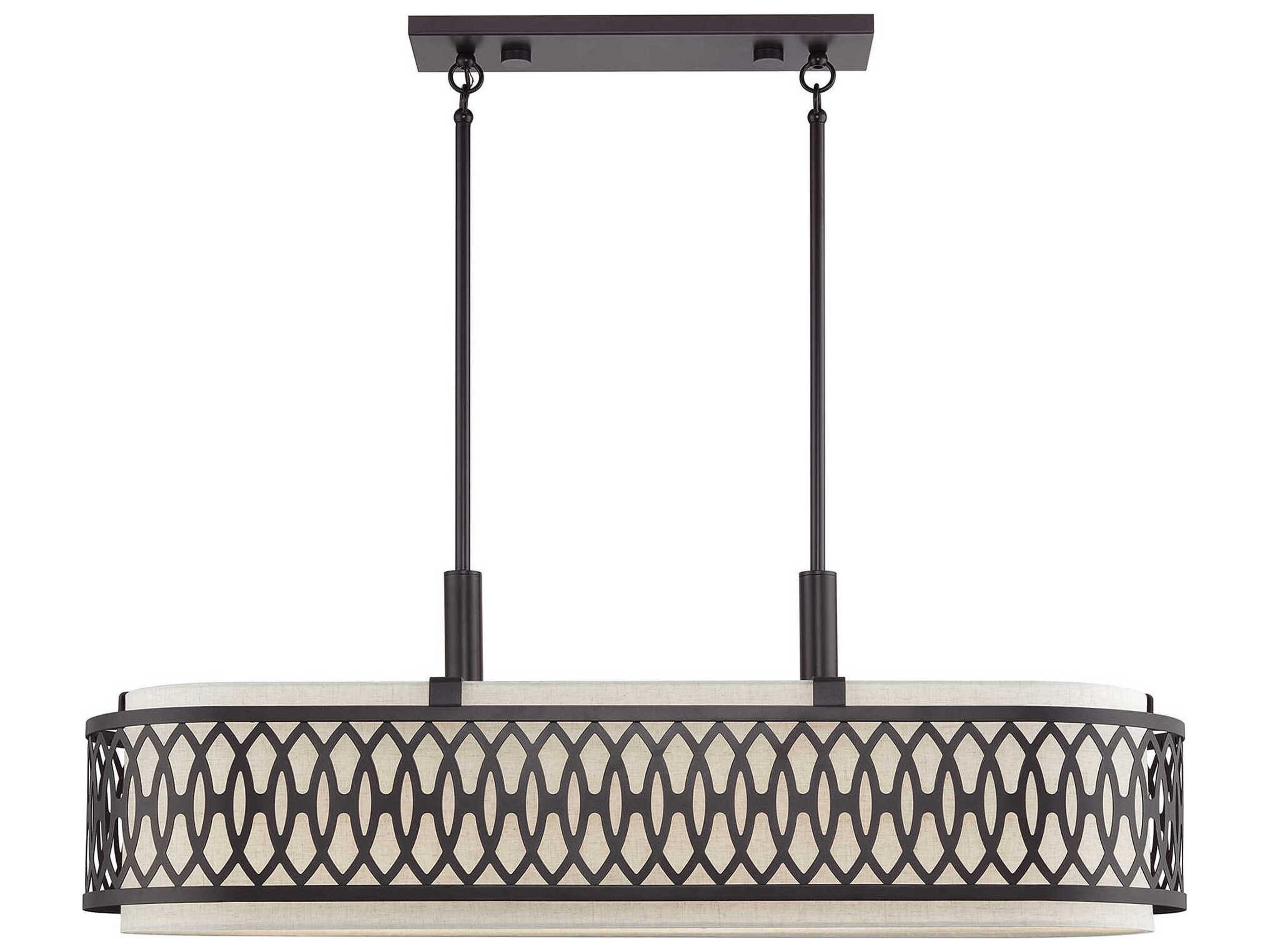 Vistaview 6-Light English Bronze Island Pendant