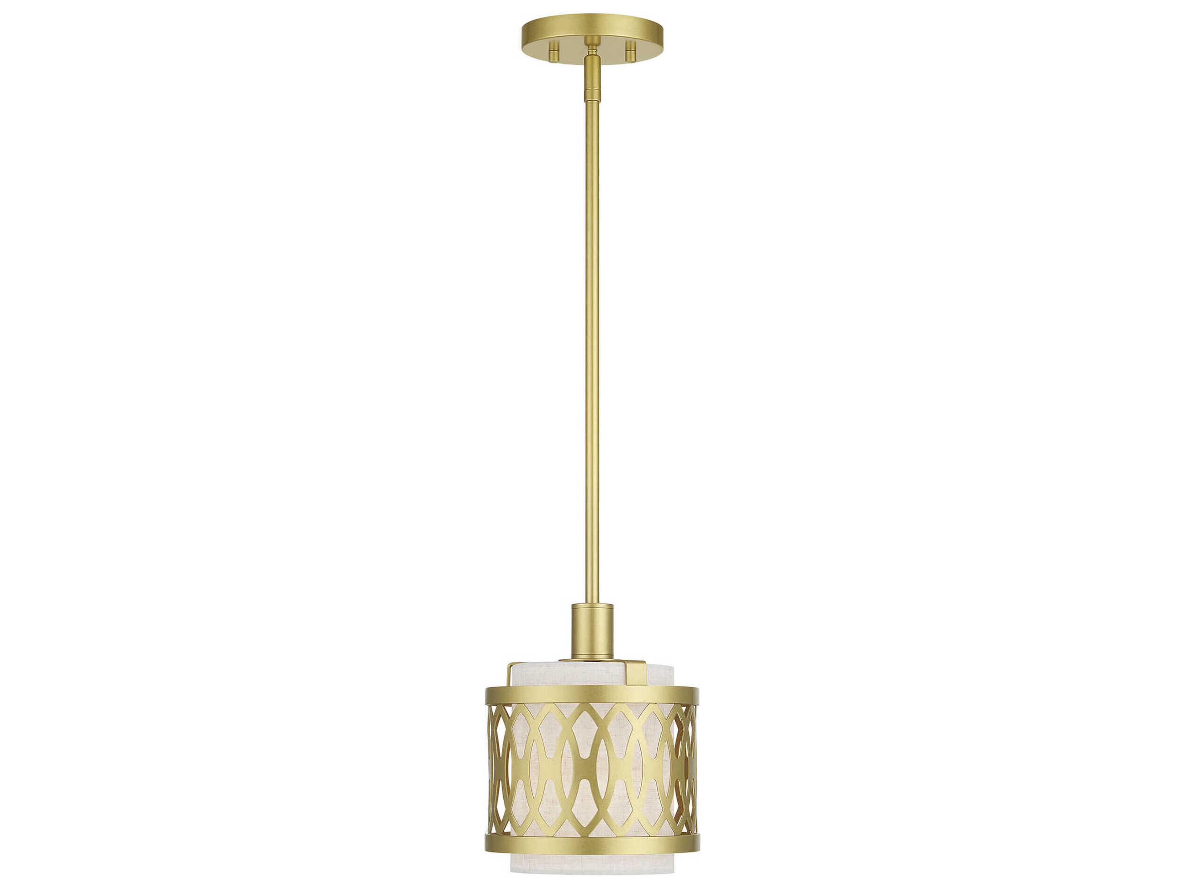 Vistaview 1-Light Soft Gold Mini Pendant