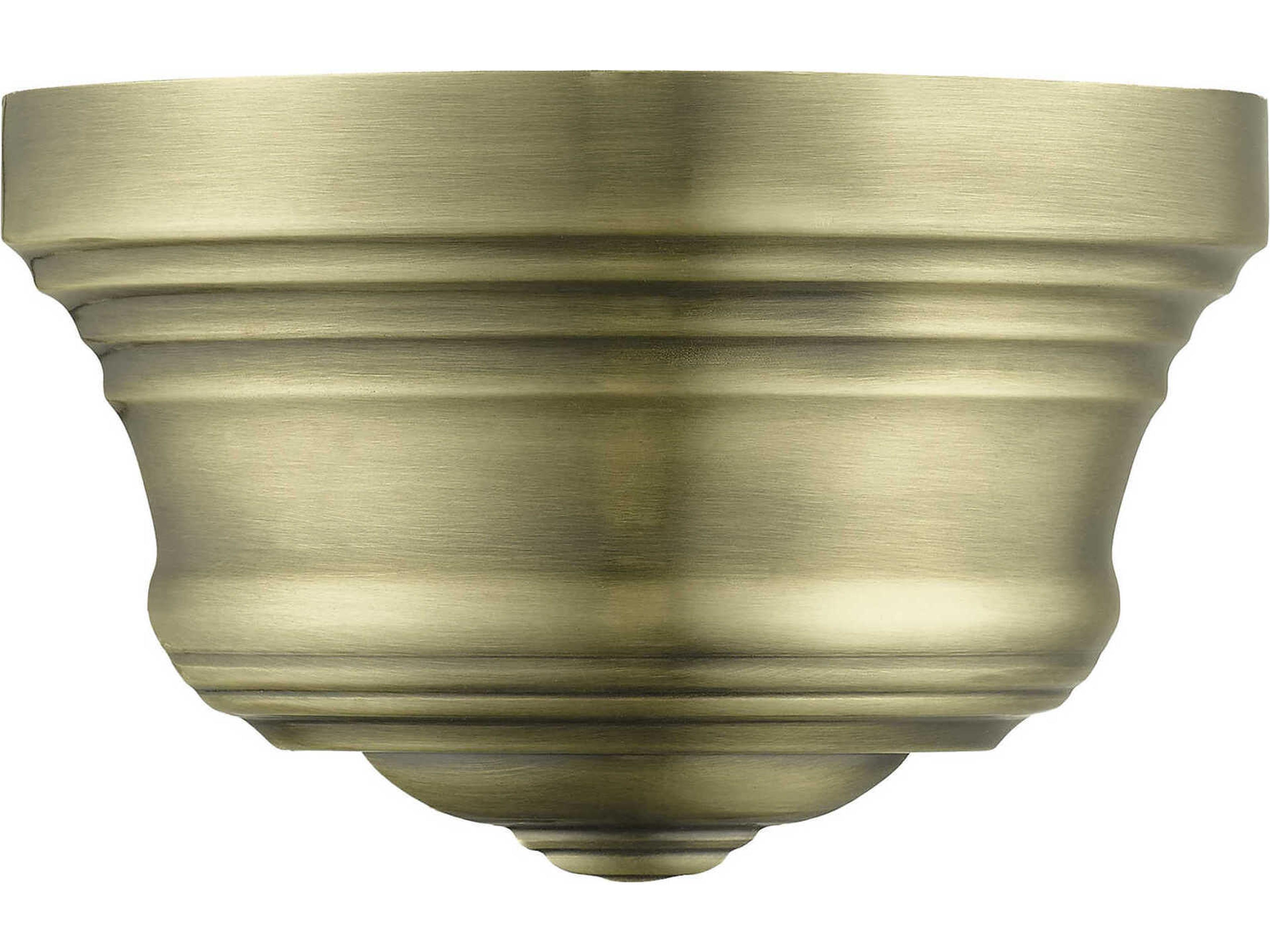 Endicott 1-Light Antique Brass Wall Sconce