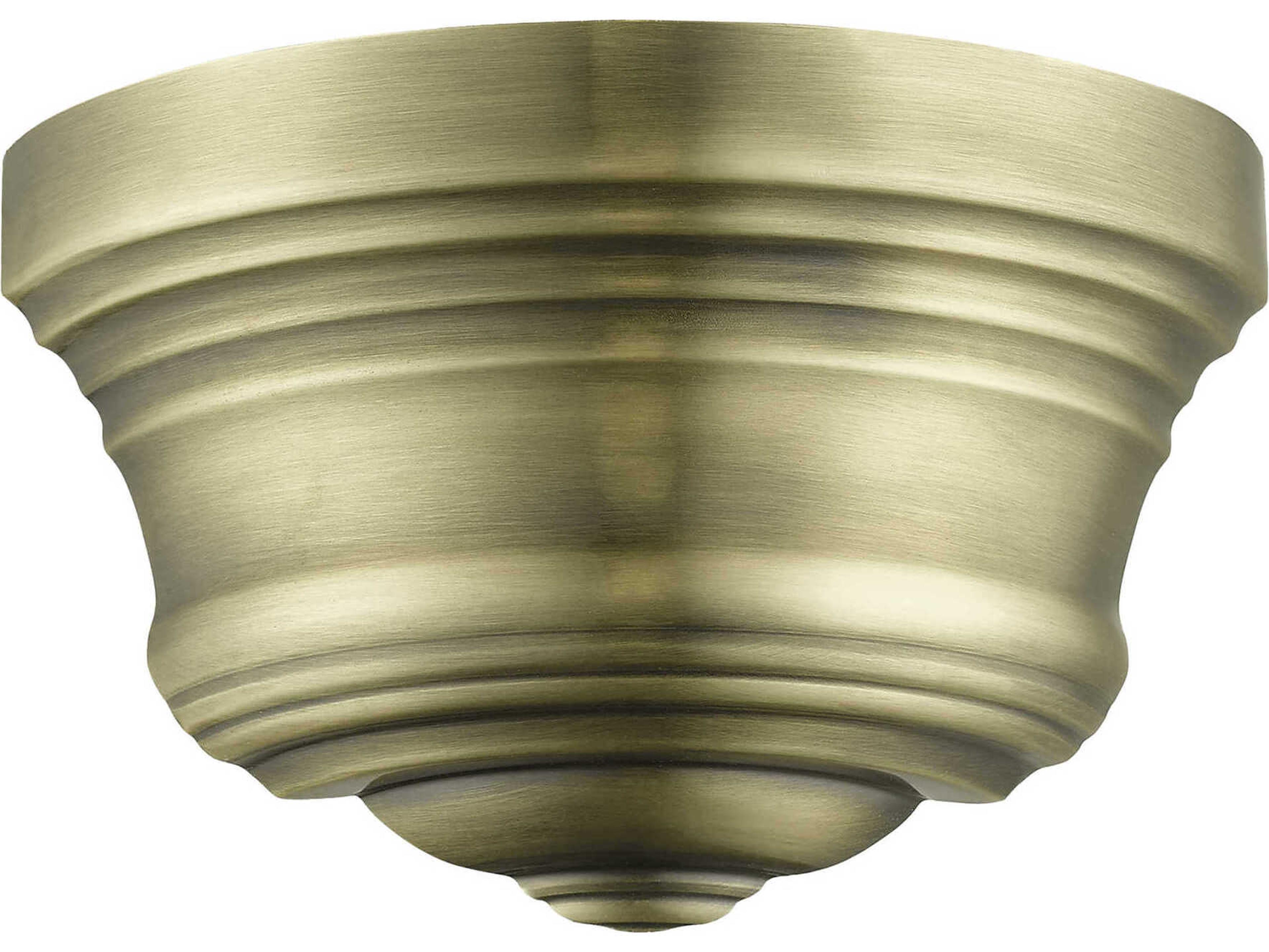 Livex Lighting Endicott 1-Light Antique Brass Wall Sconce