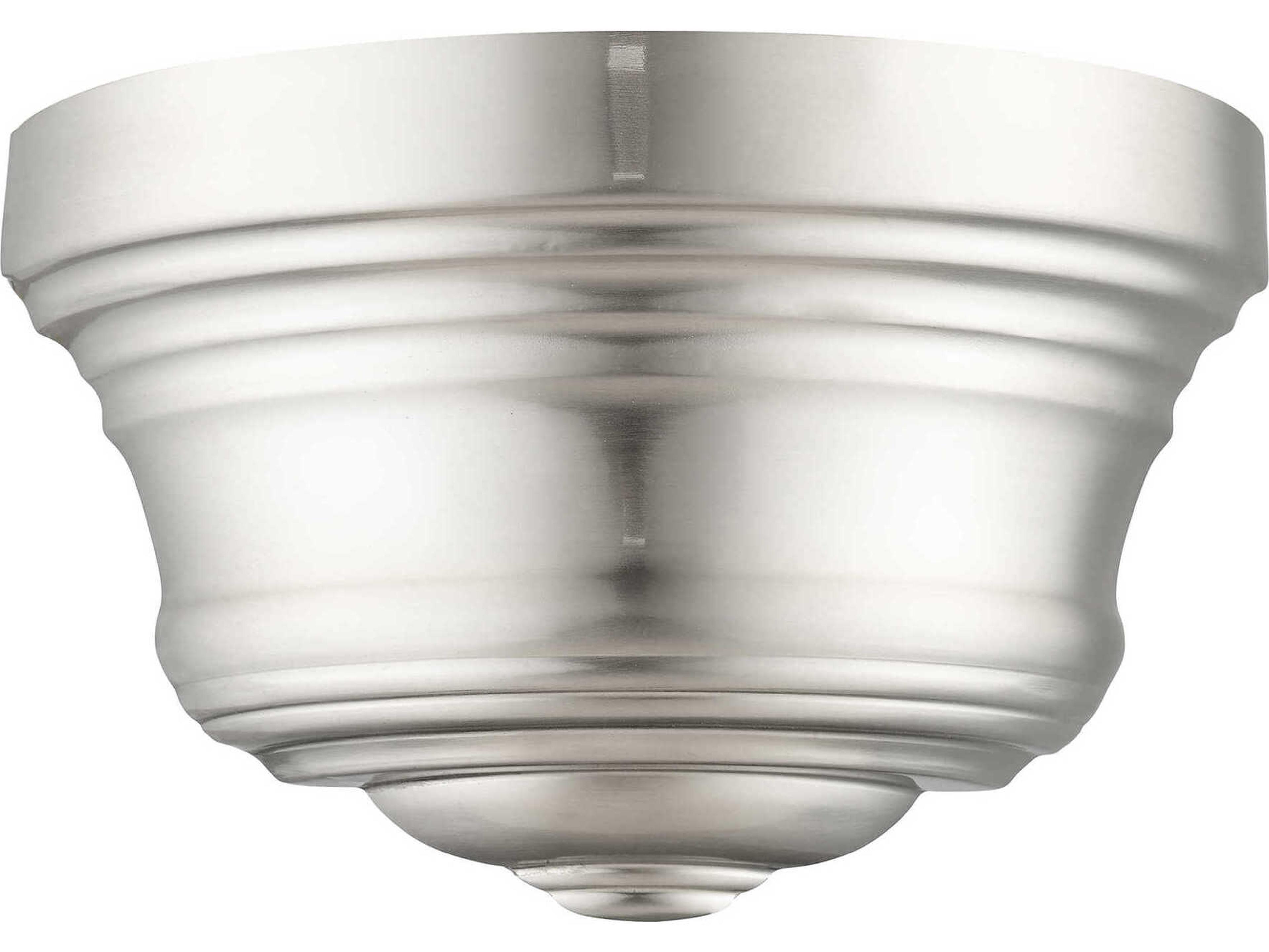 Livex Lighting Endicott 1-Light Brushed Nickel Wall Sconce