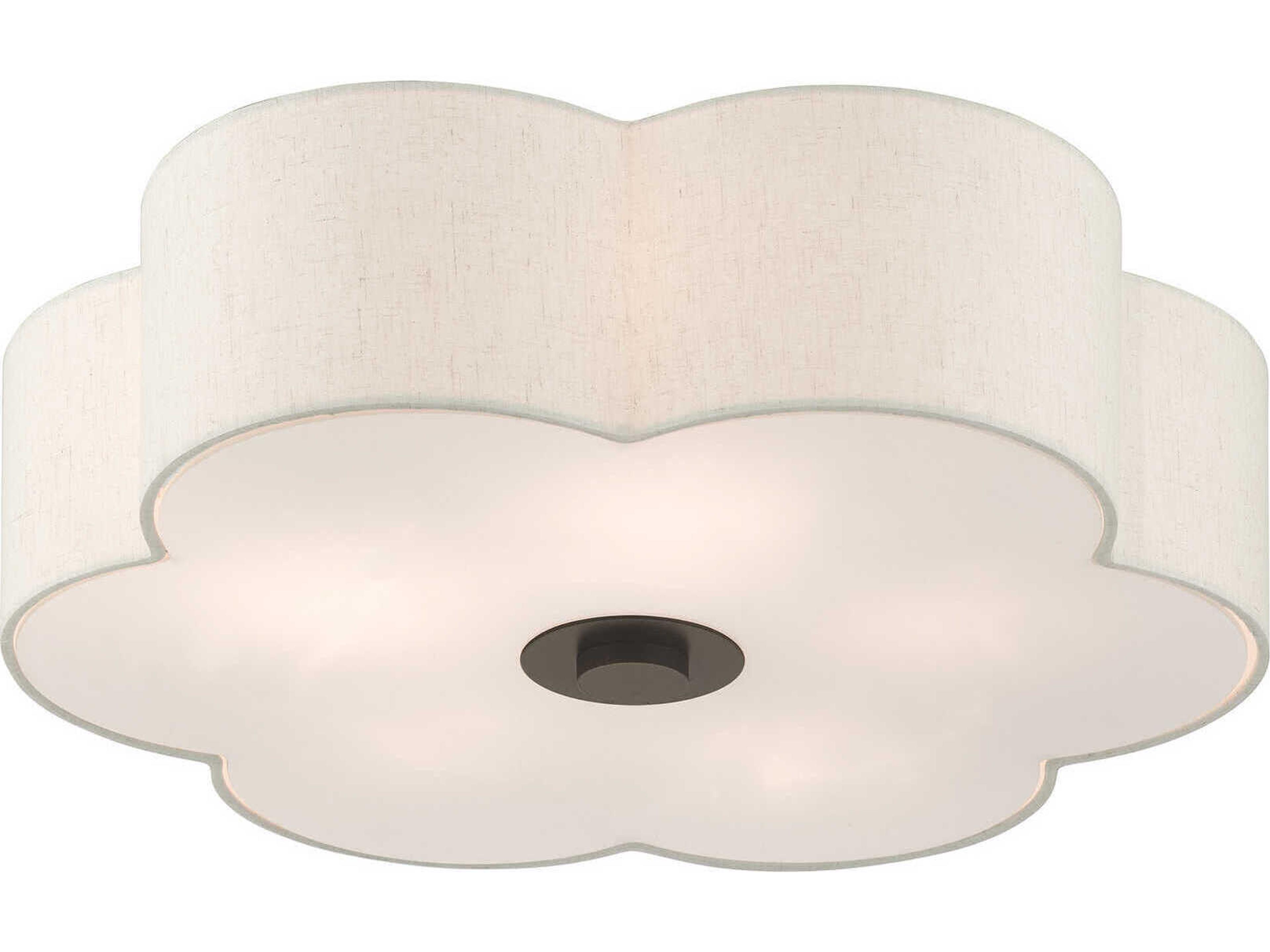 Livex Lighting Solstice 5-Light English Bronze Semi Flush Mount