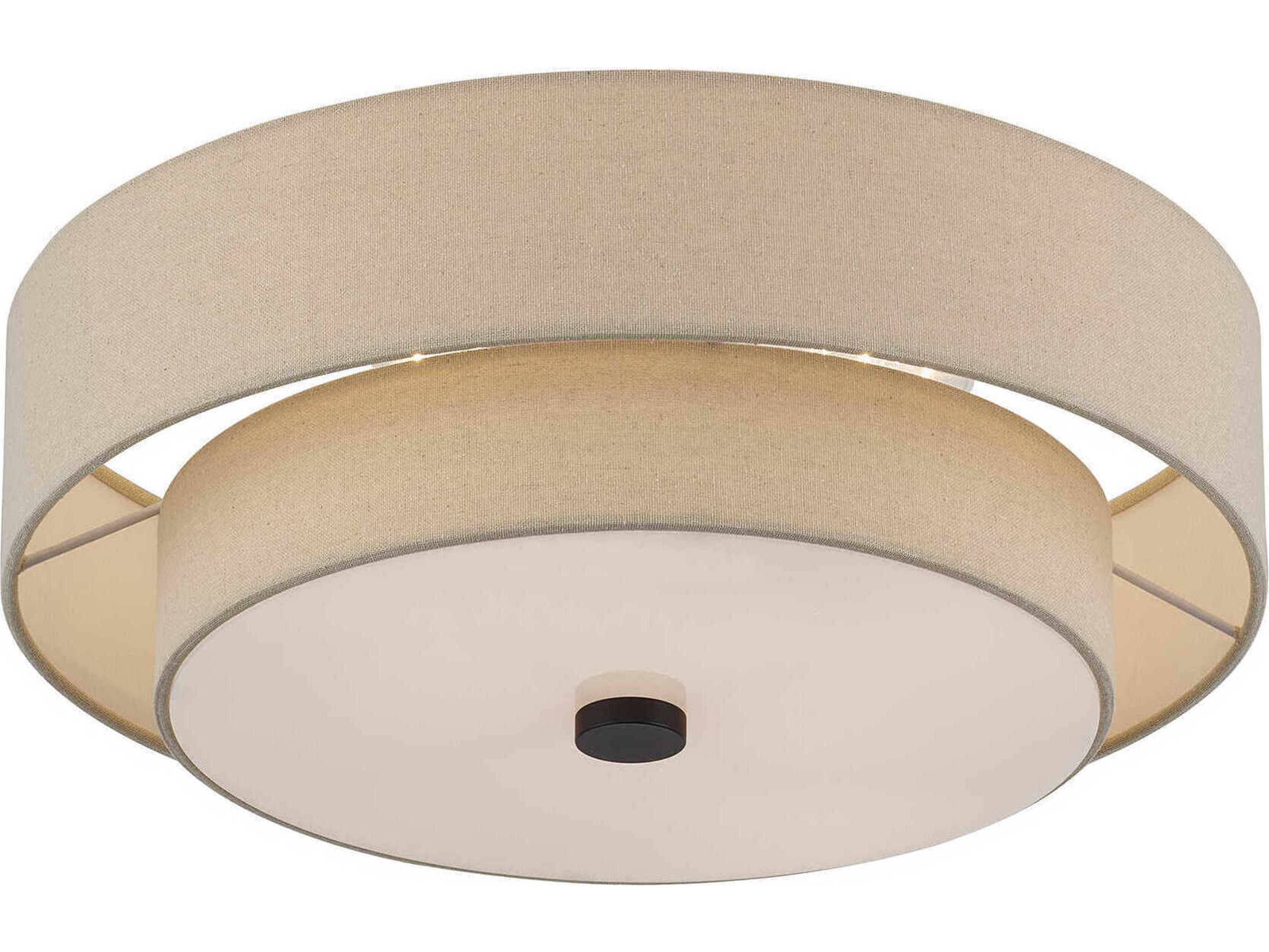 Livex Lighting Bellingham 4-Light Bronze Bowl Semi Flush Mount