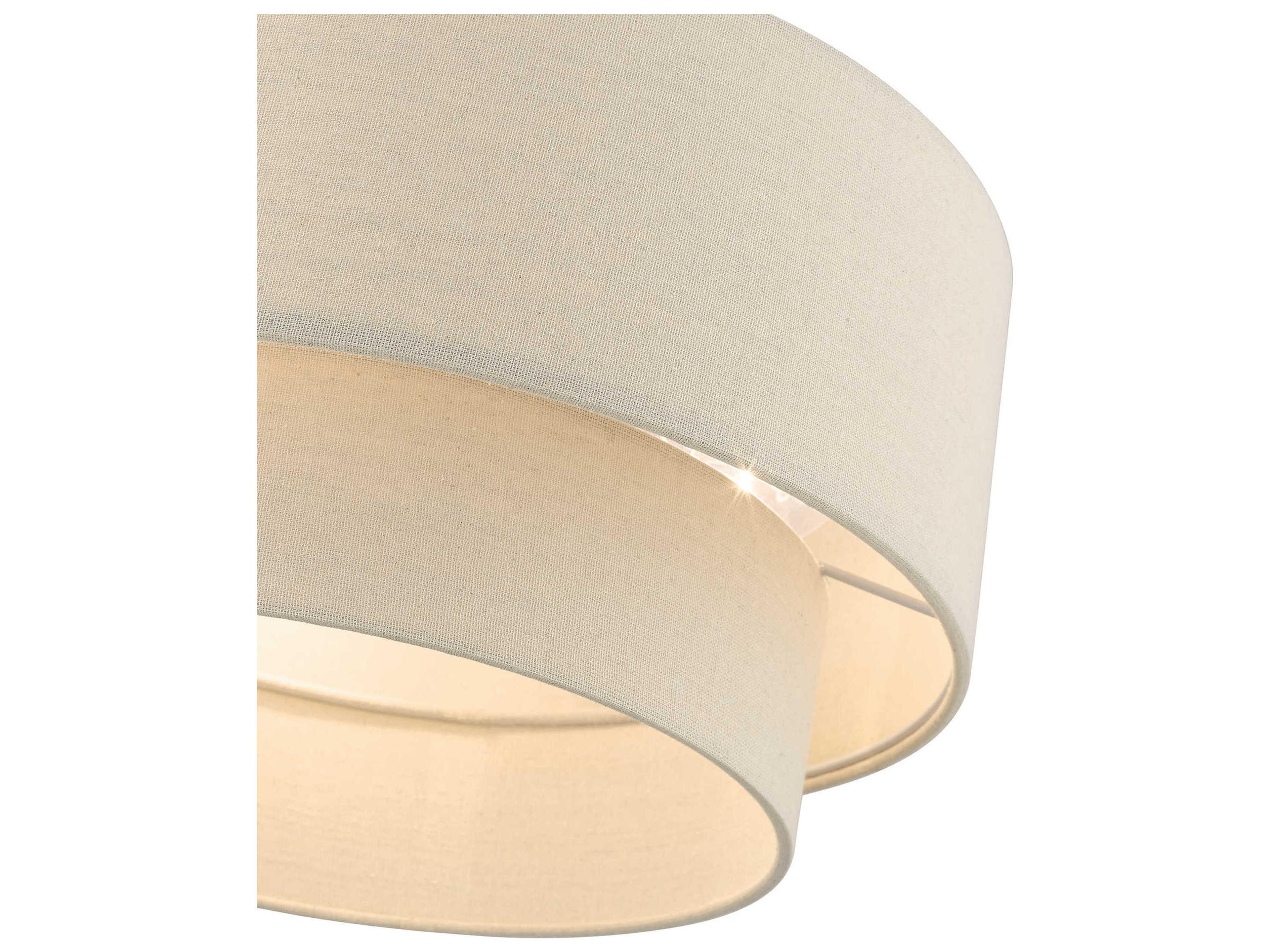 Livex Lighting Bellingham 3-Light Antique Gold Leaf Tiered Pendant