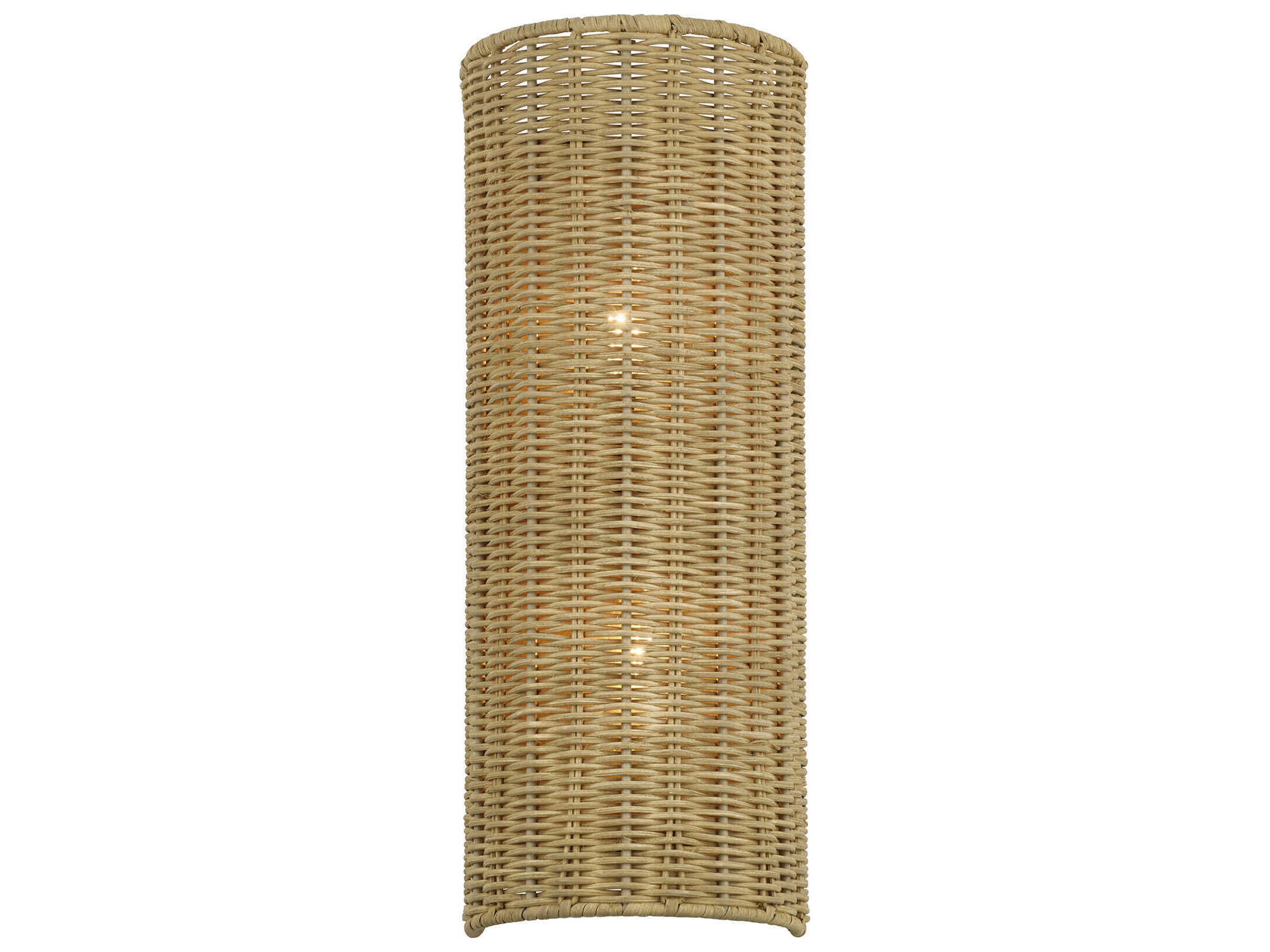 Livex Lighting Weavington 2-Light Antique Gold Leaf Wall Sconce