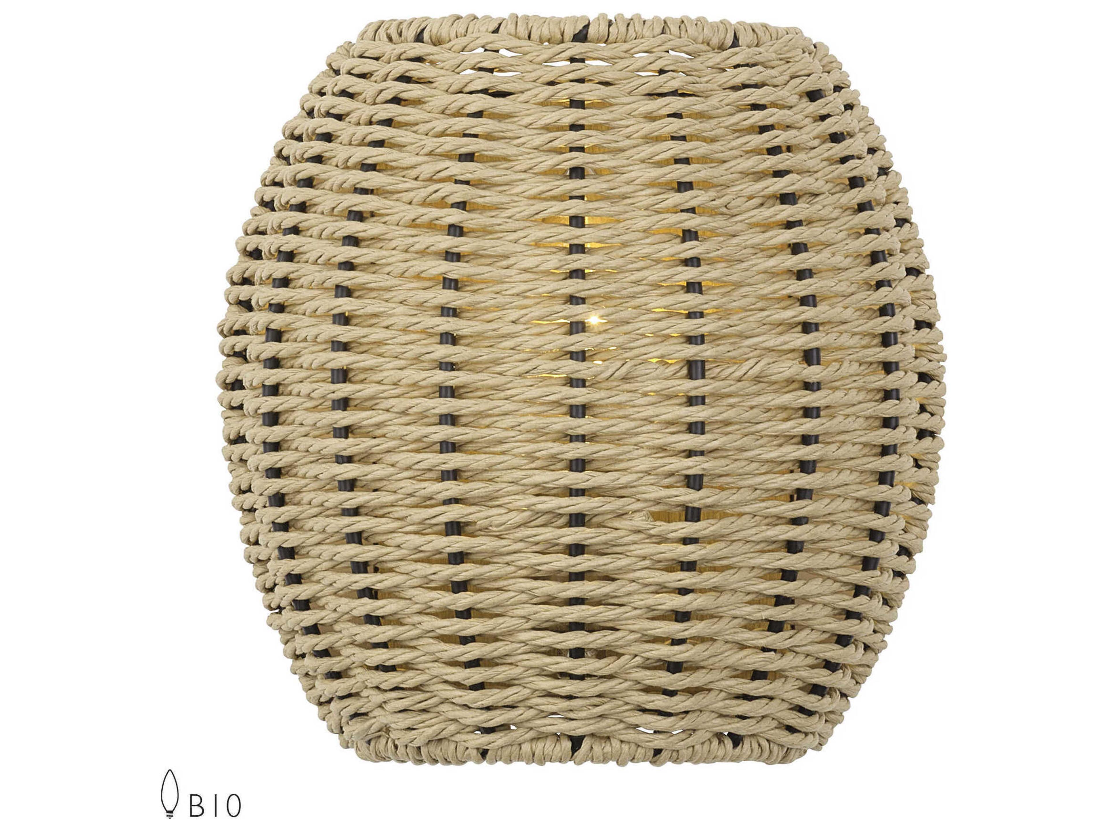 Livex Lighting Summervine 1-Light Antique Gold Leaf Tiffany Wall Sconce