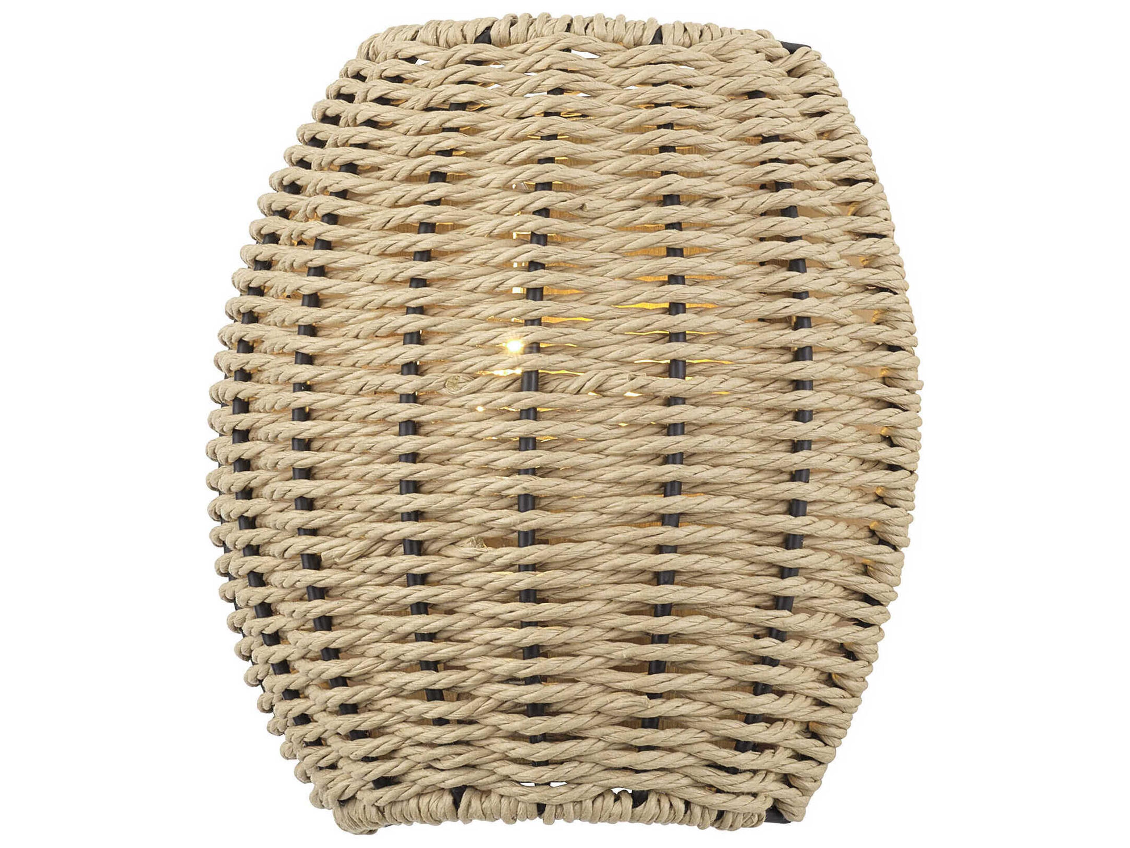 Livex Lighting Summervine 1-Light Antique Gold Leaf Tiffany Wall Sconce