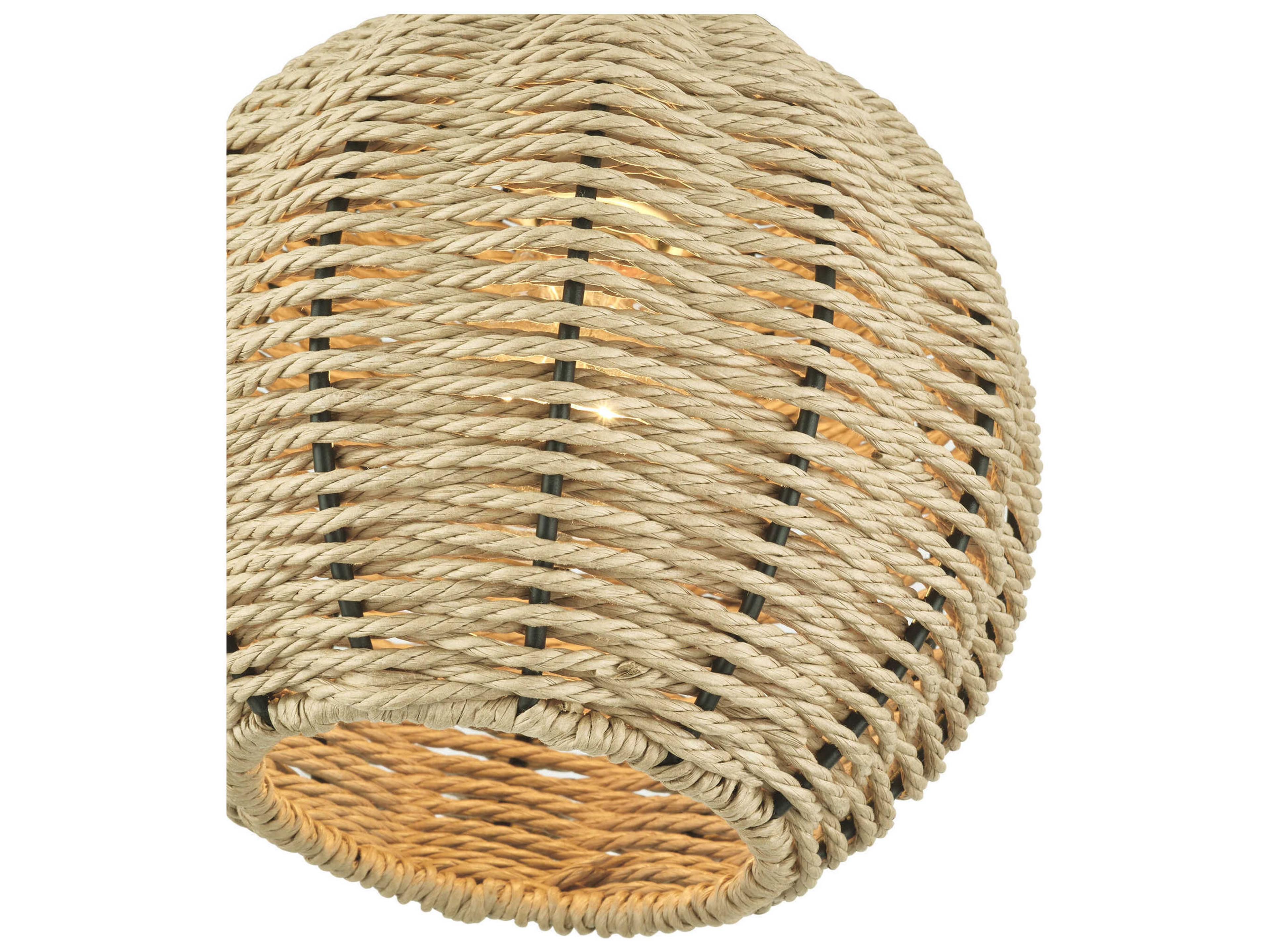 Livex Lighting Summervine 1-Light Bronze Drum Semi Flush Mount