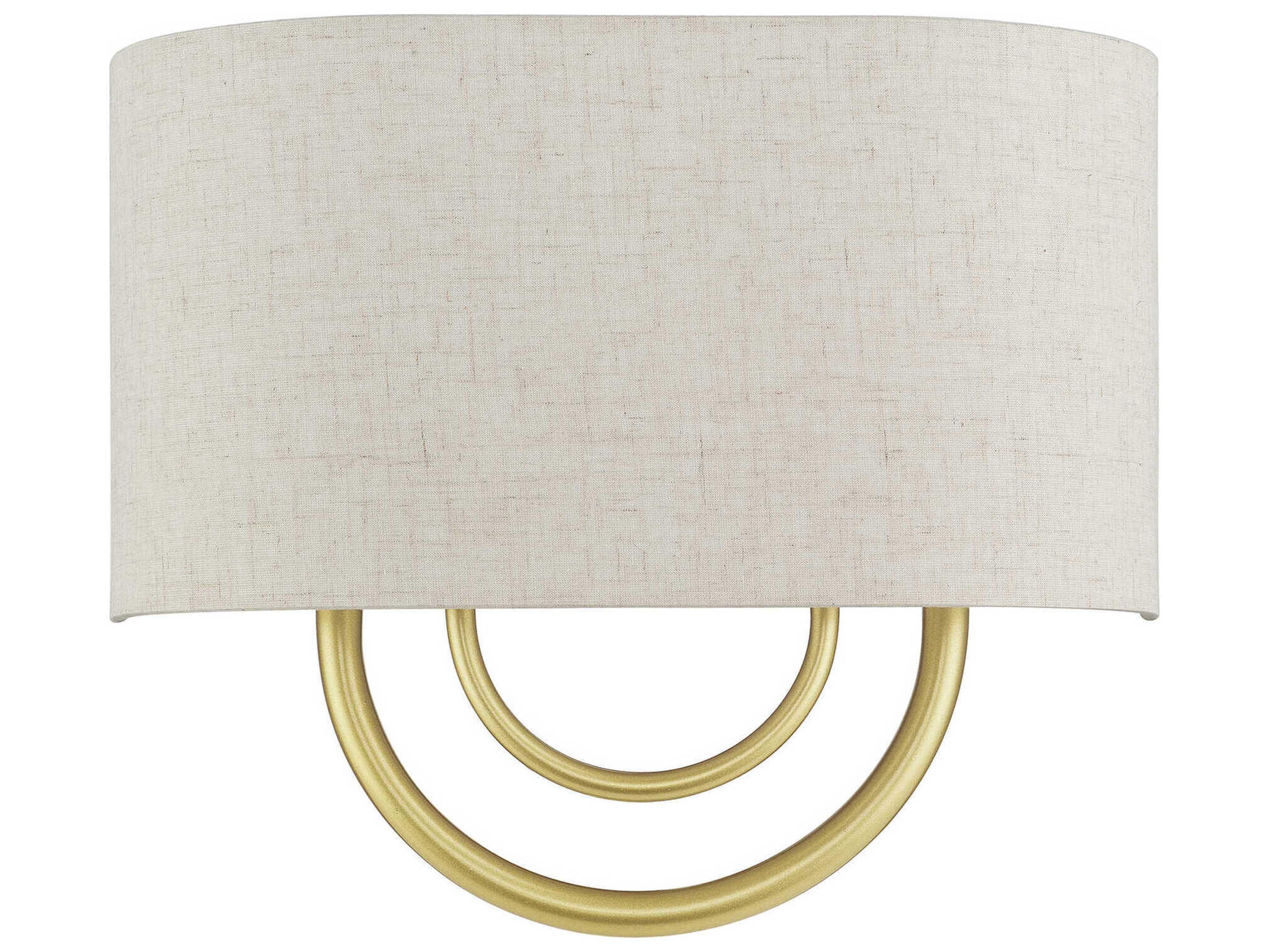 Livex Lighting Stratton 2-Light Soft Gold Wall Sconce