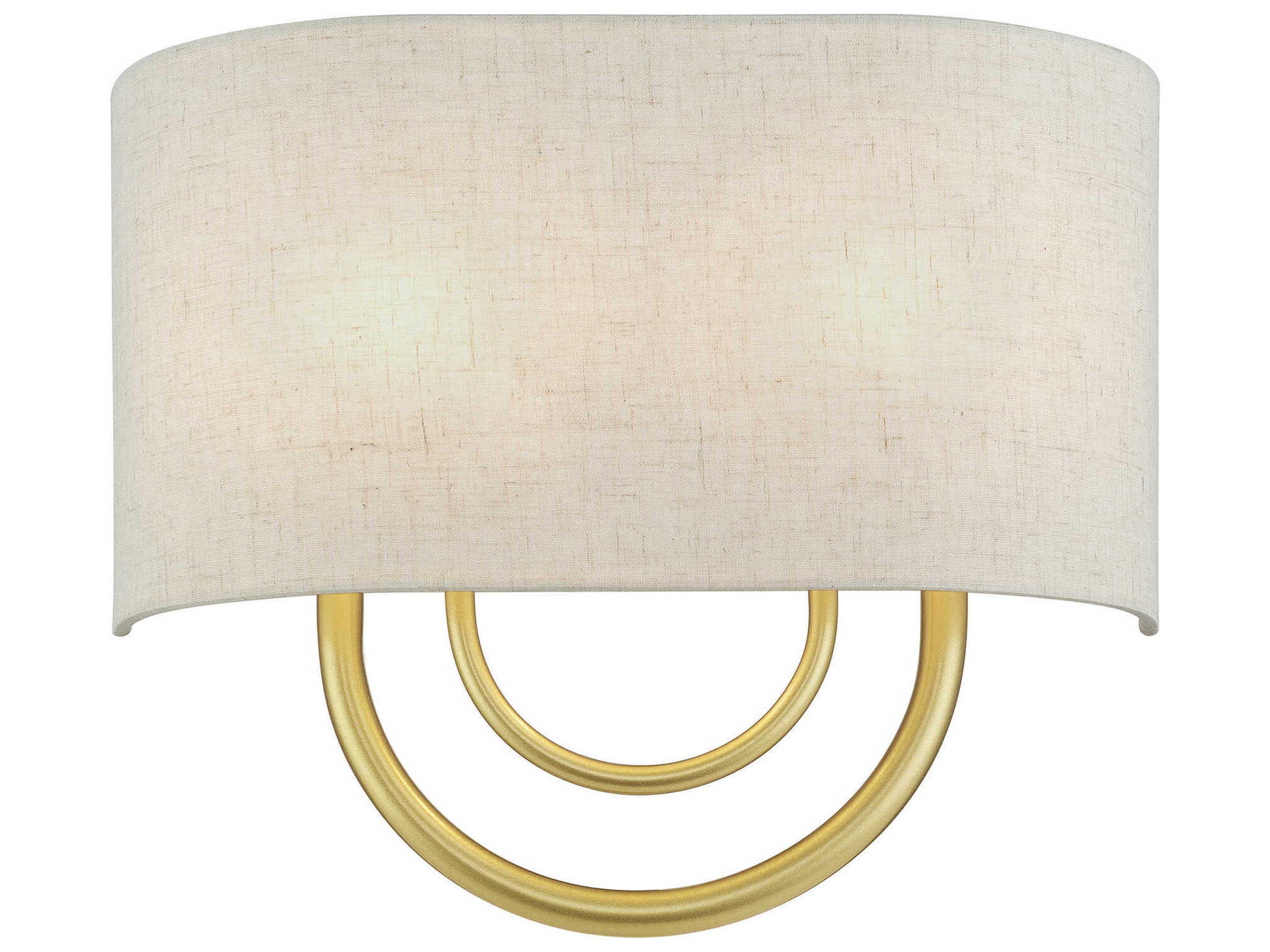 Livex Lighting Stratton 2-Light Soft Gold Wall Sconce