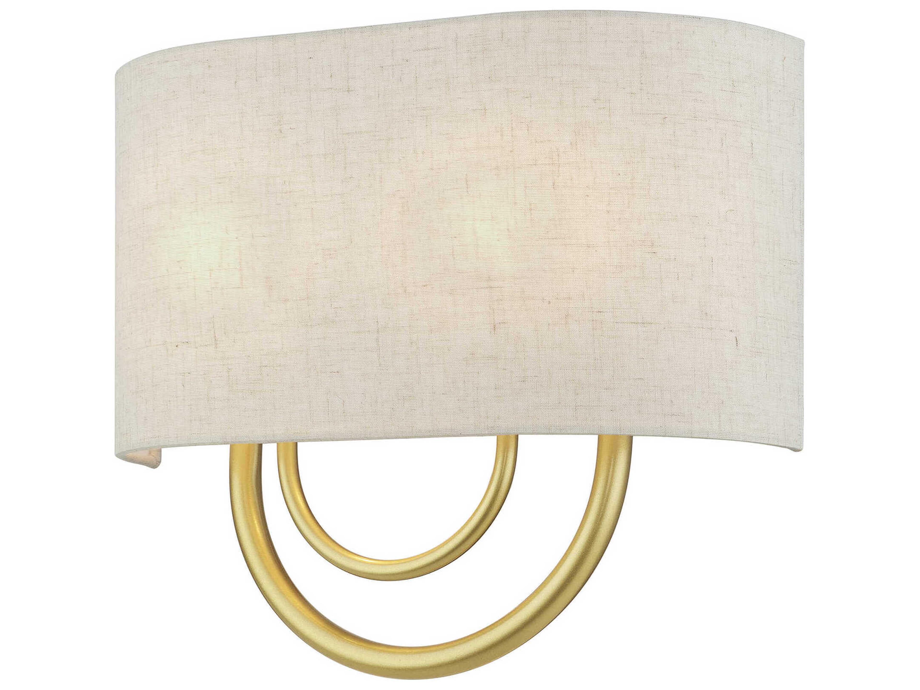 Livex Lighting Stratton 2-Light Soft Gold Wall Sconce