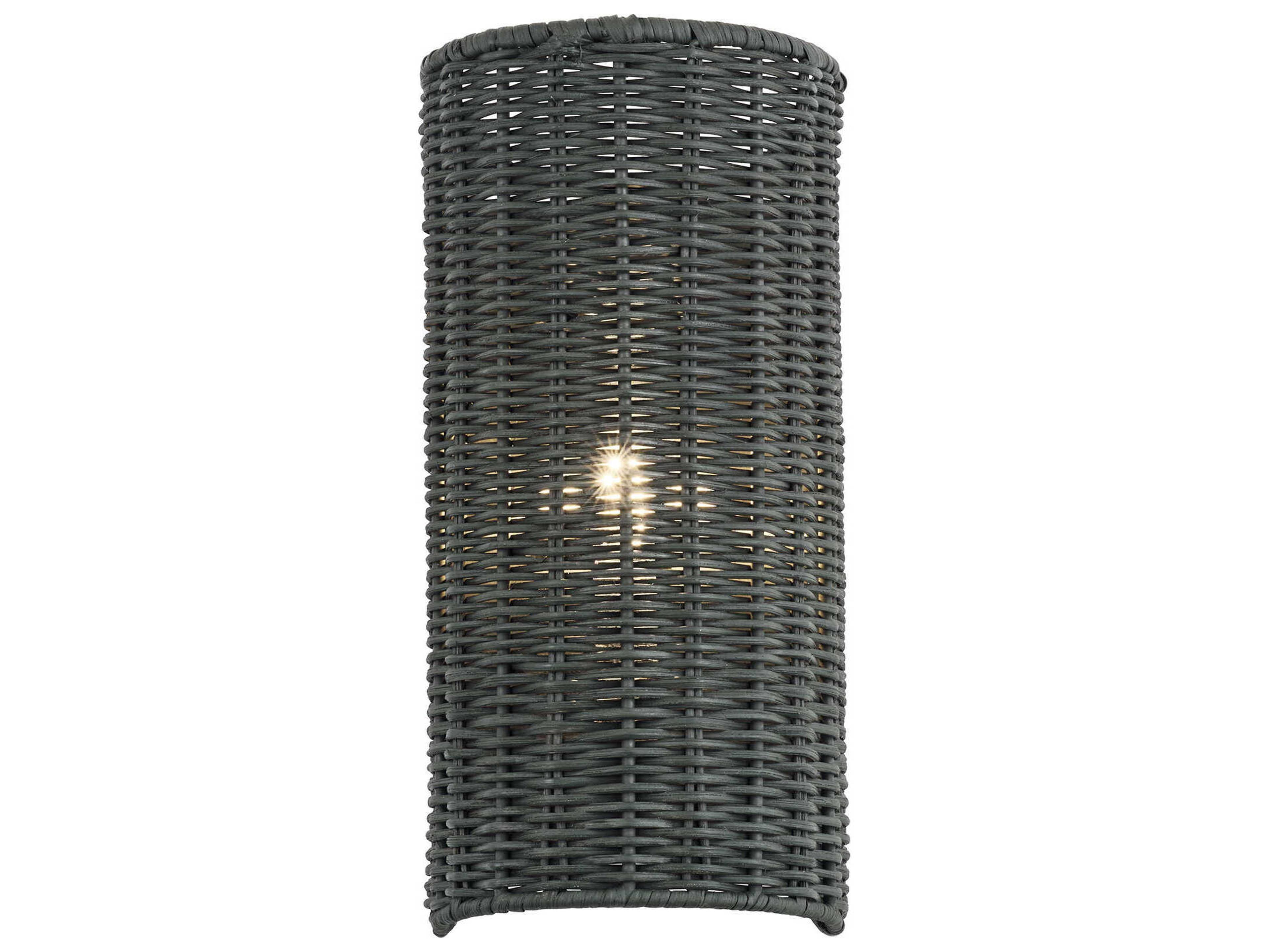 Livex Lighting Weavington 1-Light Brushed Nickel Wall Sconce