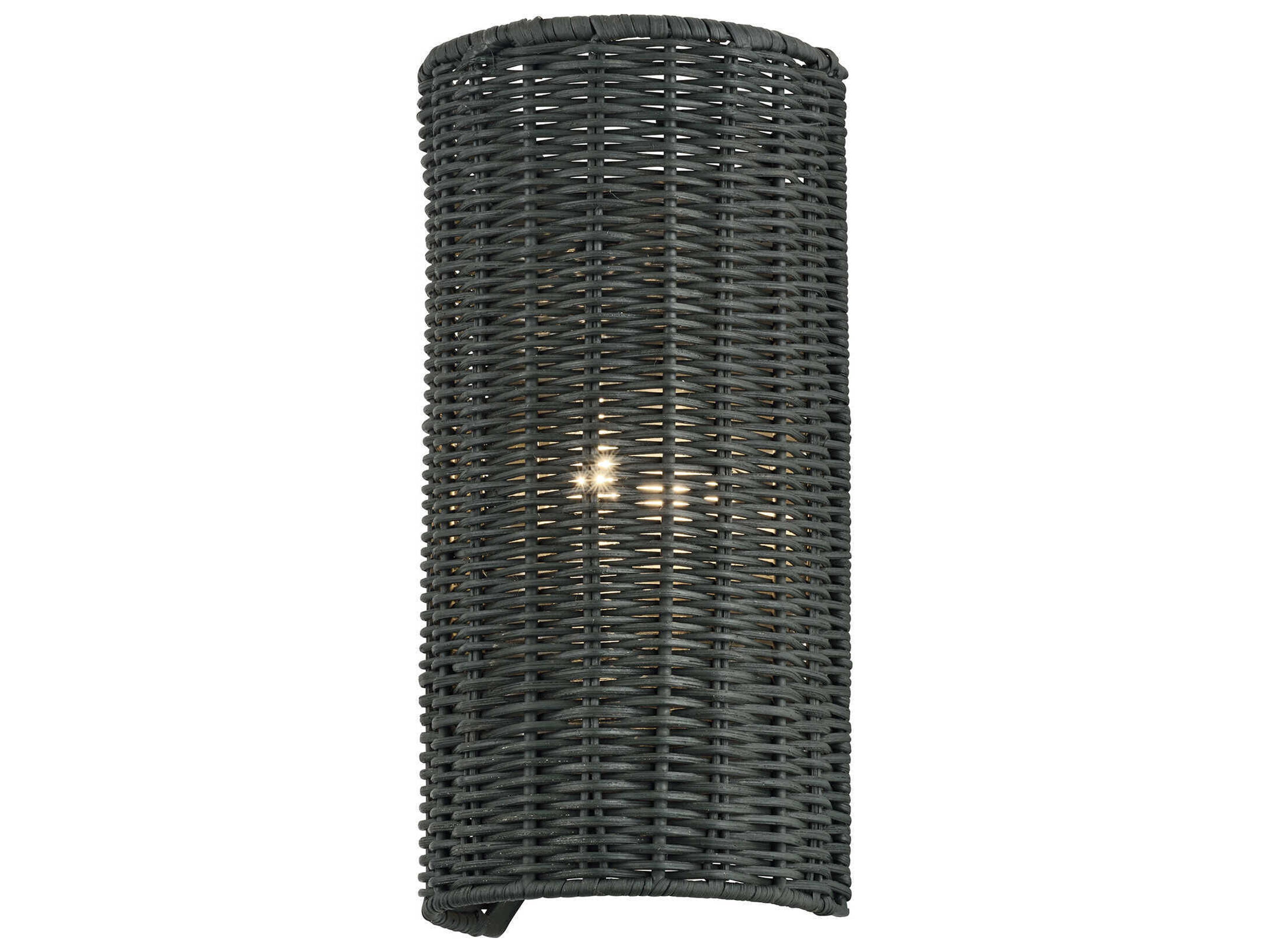 Weavington 1-Light Brushed Nickel Wall Sconce