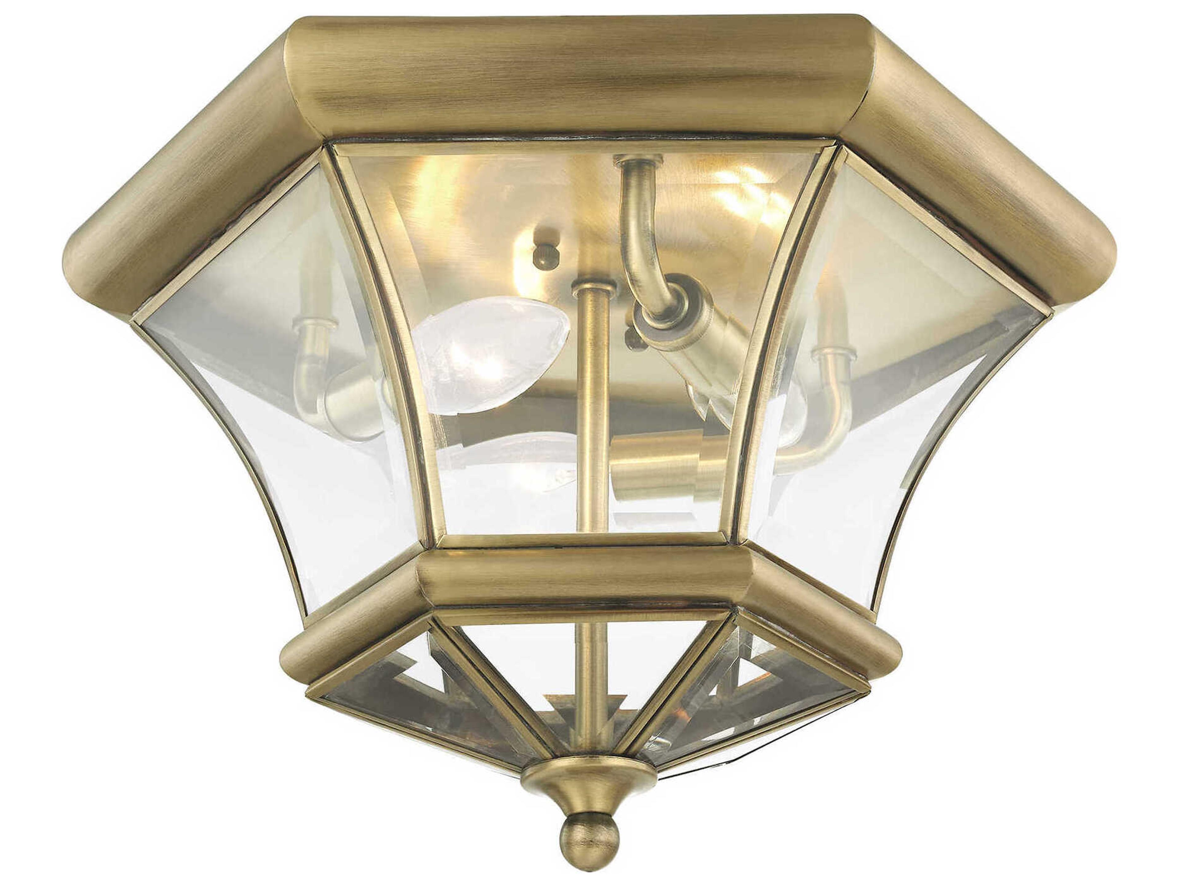 Livex Lighting Monterey Georgetown 3 - Light Outdoor Ceiling Light