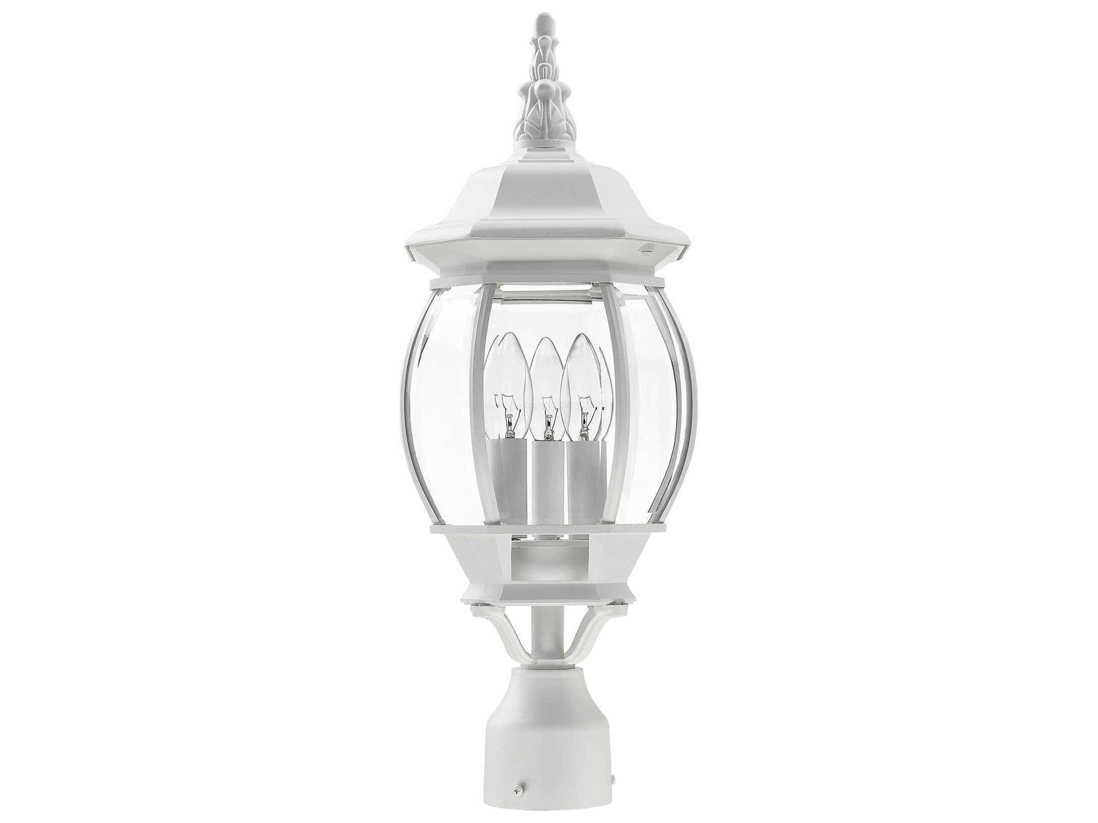 Livex Lighting Frontenac 3 - Light Outdoor Post Light