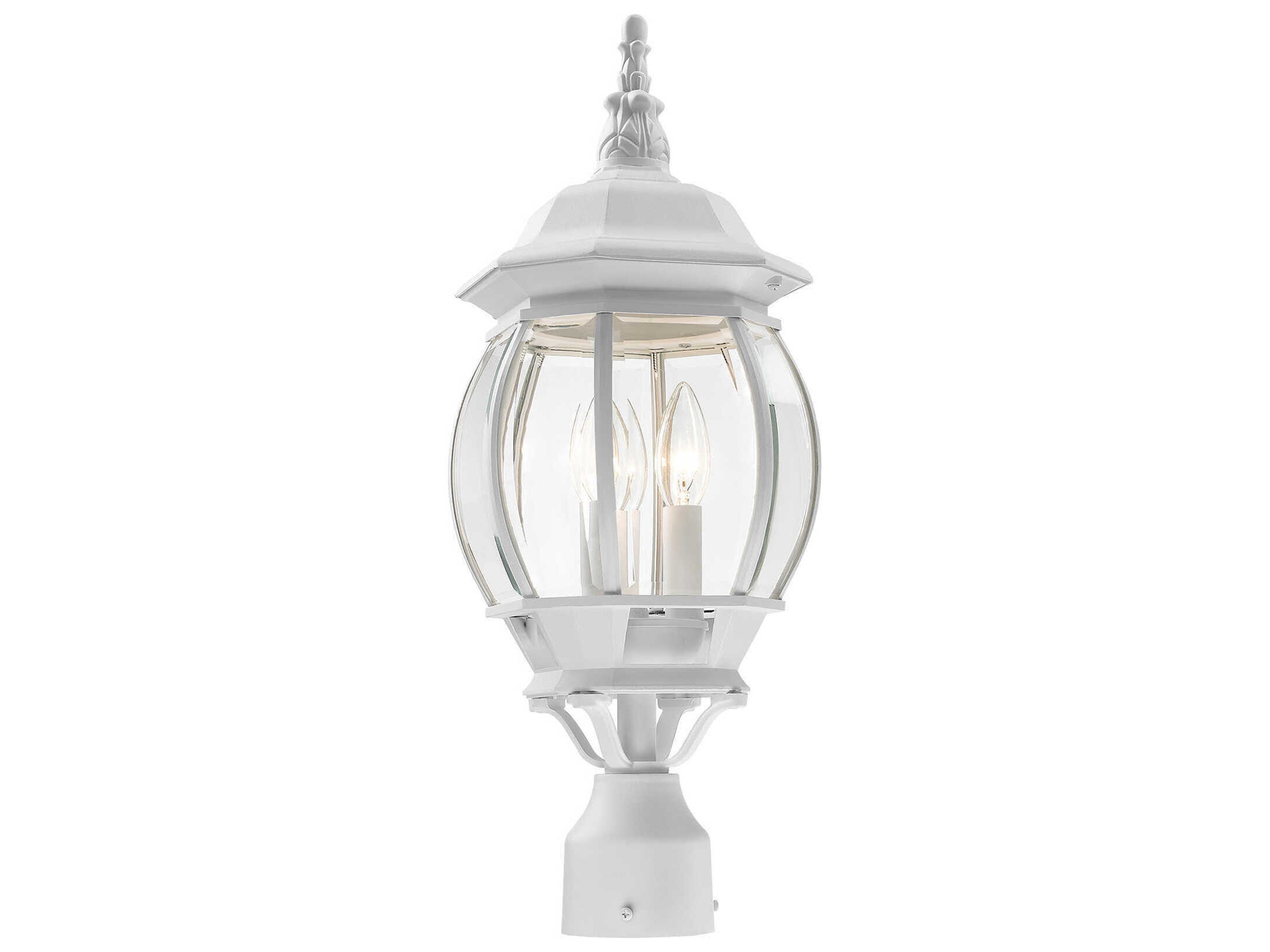 Livex Lighting Frontenac 3 - Light Outdoor Post Light
