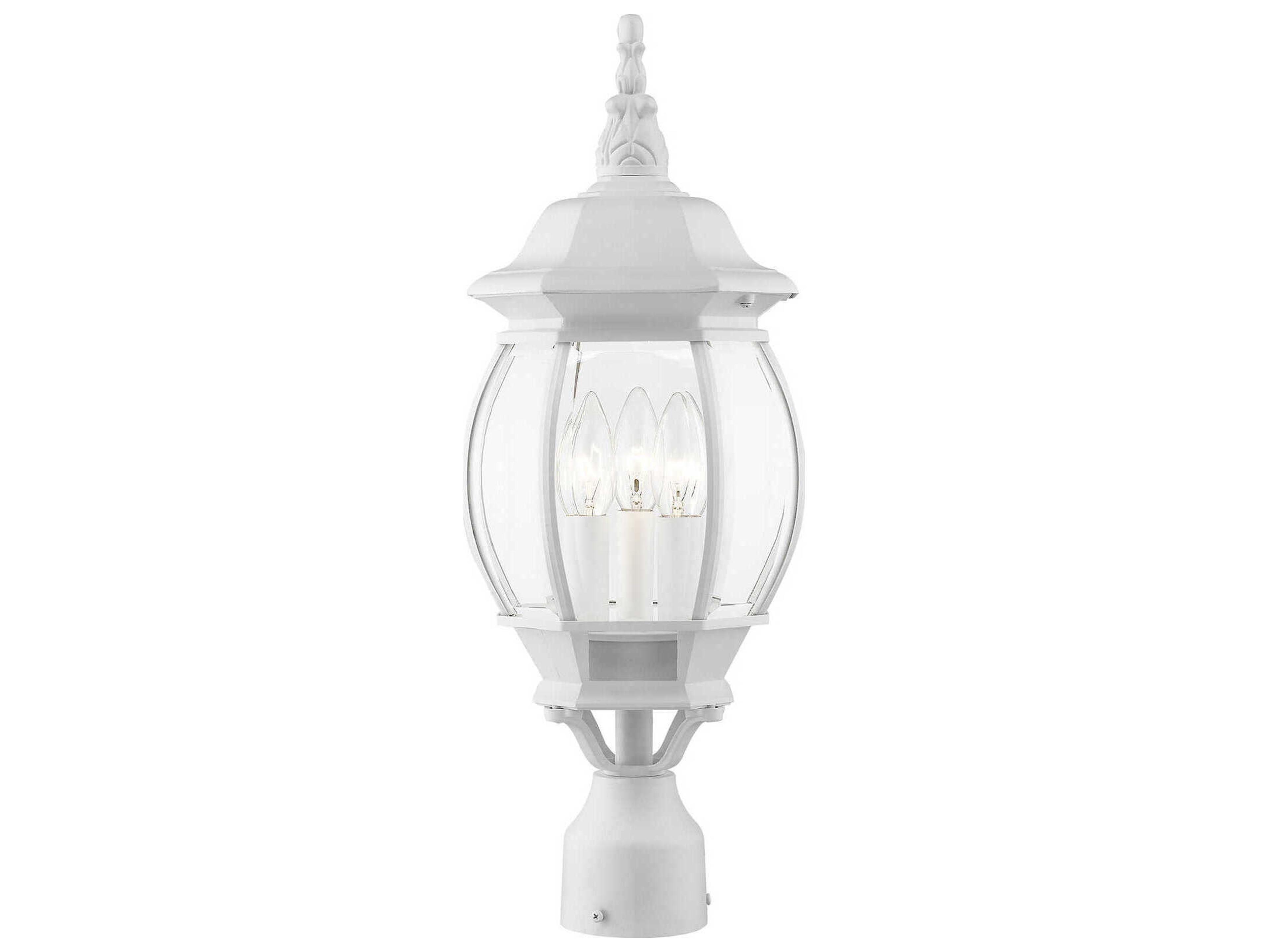 Livex Lighting Frontenac 3 - Light Outdoor Post Light