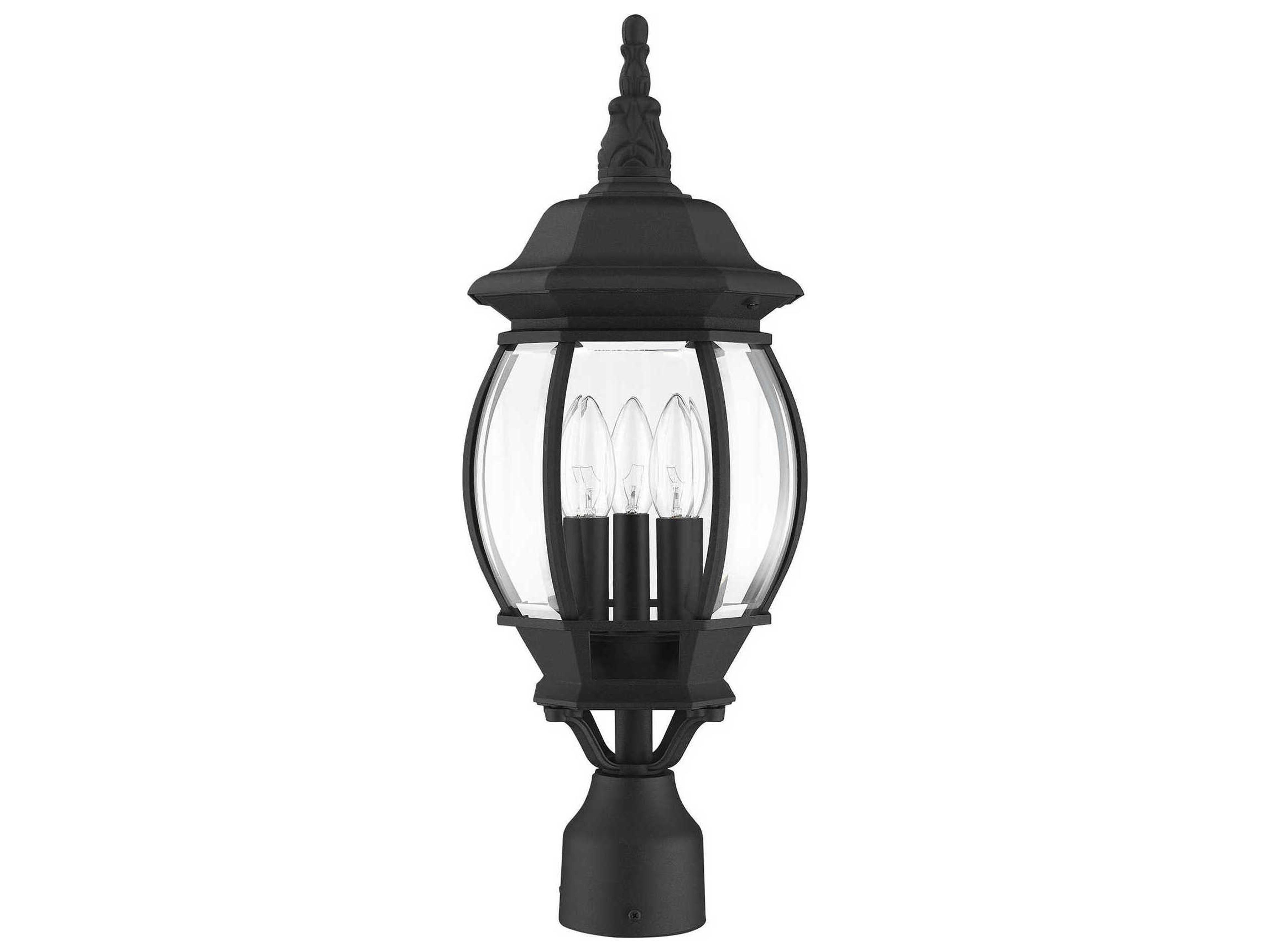 Livex Lighting Frontenac 3 - Light Outdoor Post Light