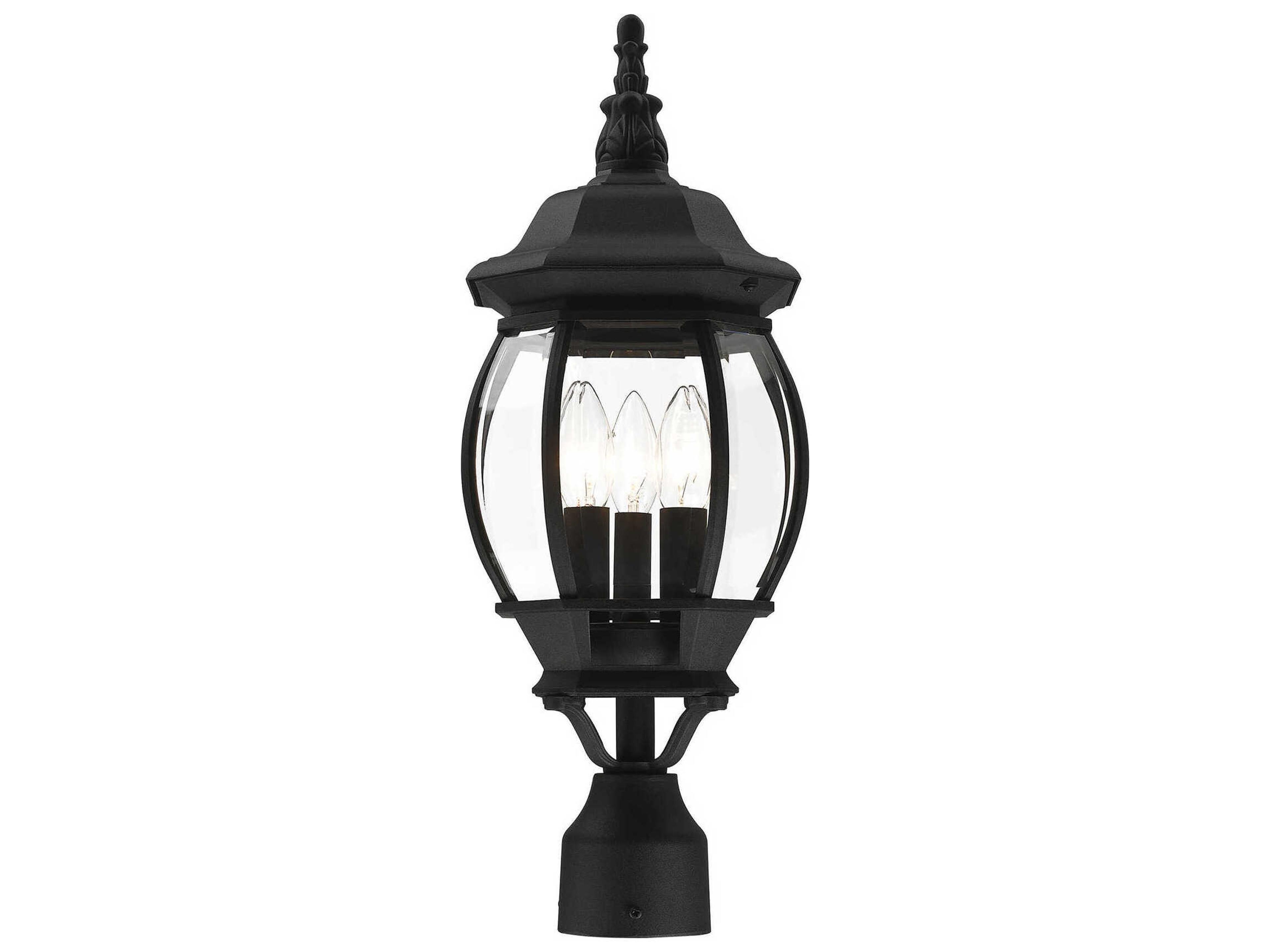 Livex Lighting Frontenac 3 - Light Outdoor Post Light