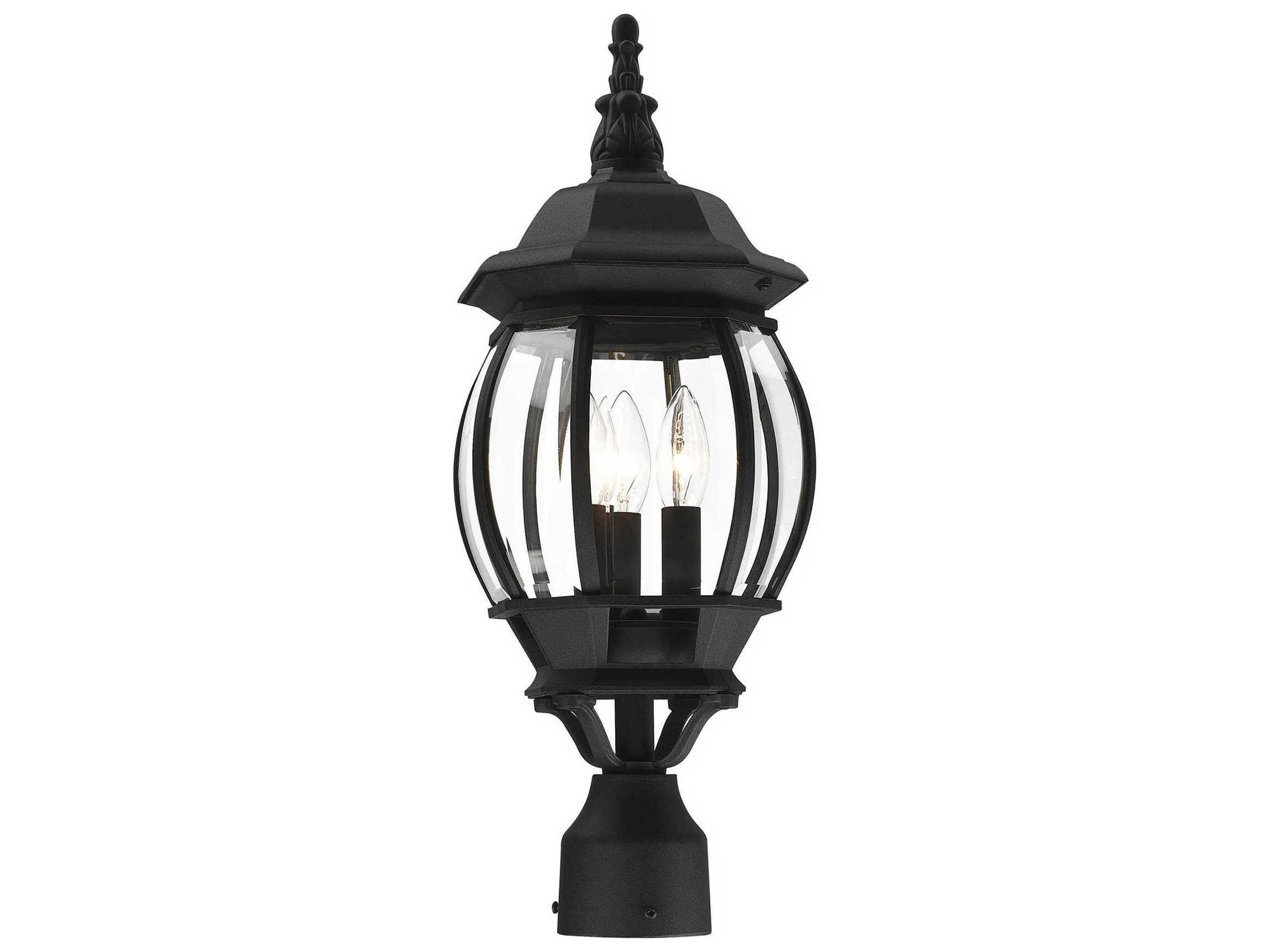 Livex Lighting Frontenac 3 - Light Outdoor Post Light