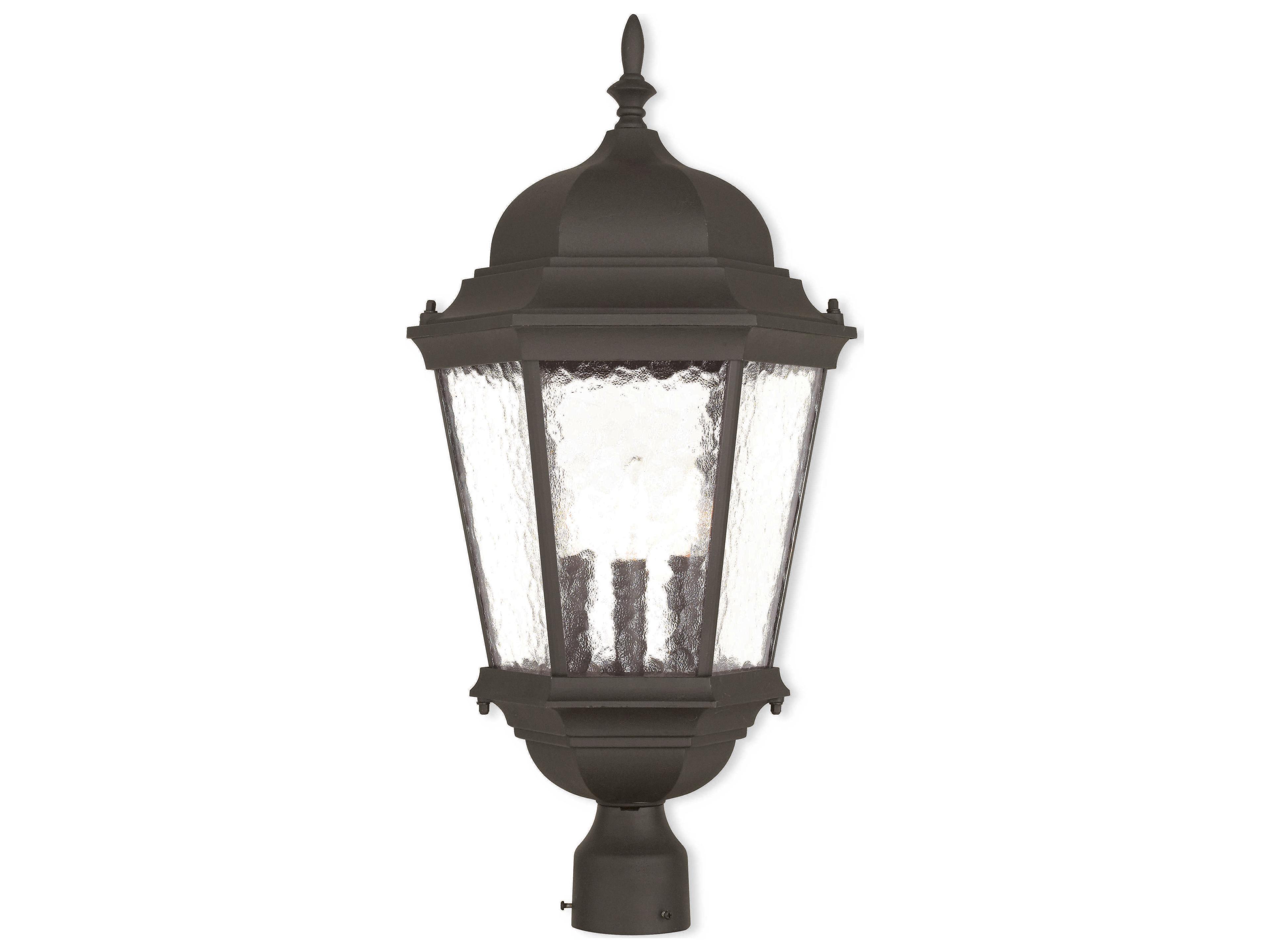 Hamilton 3 - Light Outdoor Post Light