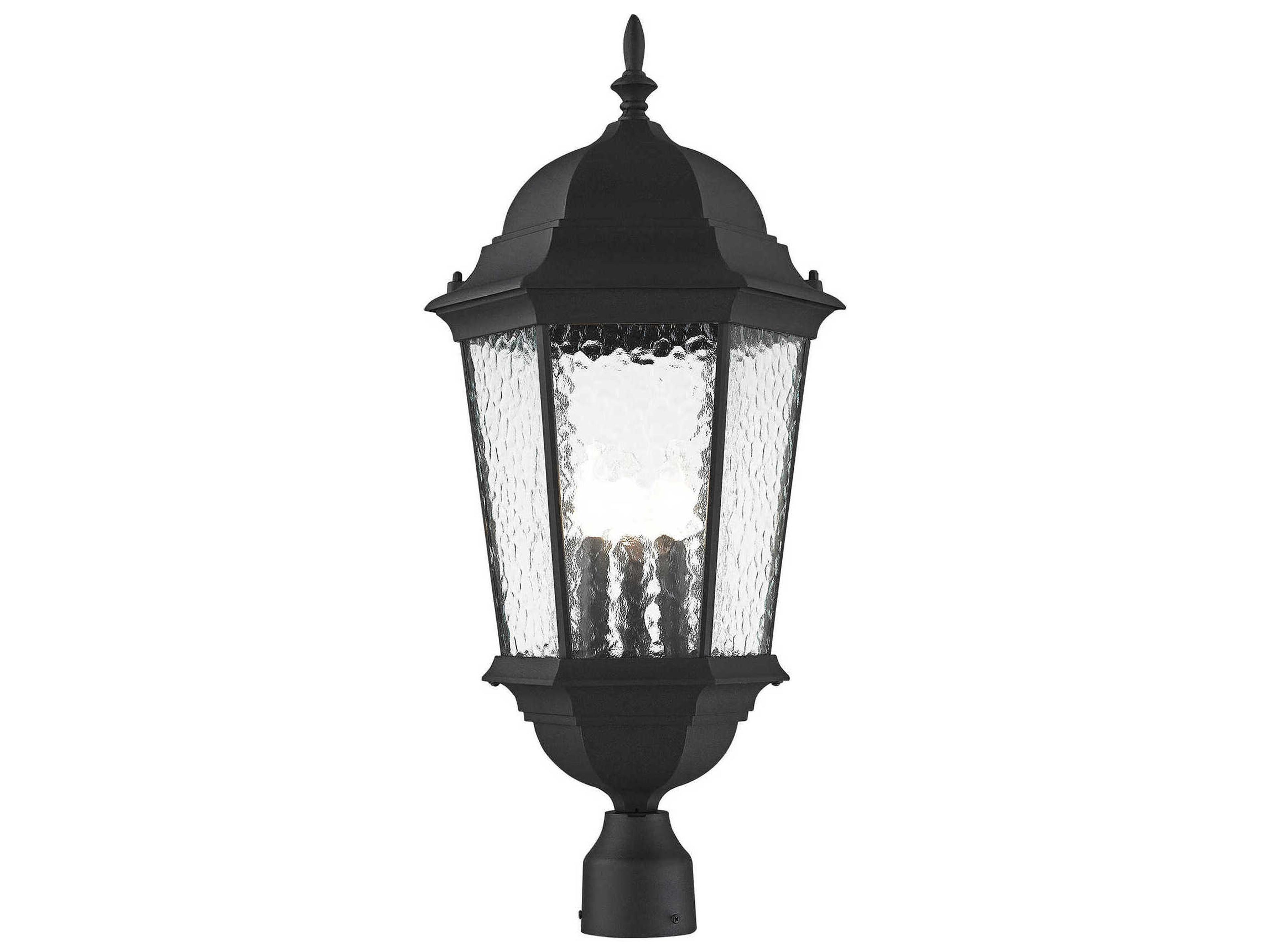 Livex Lighting Hamilton 3 - Light Outdoor Post Light
