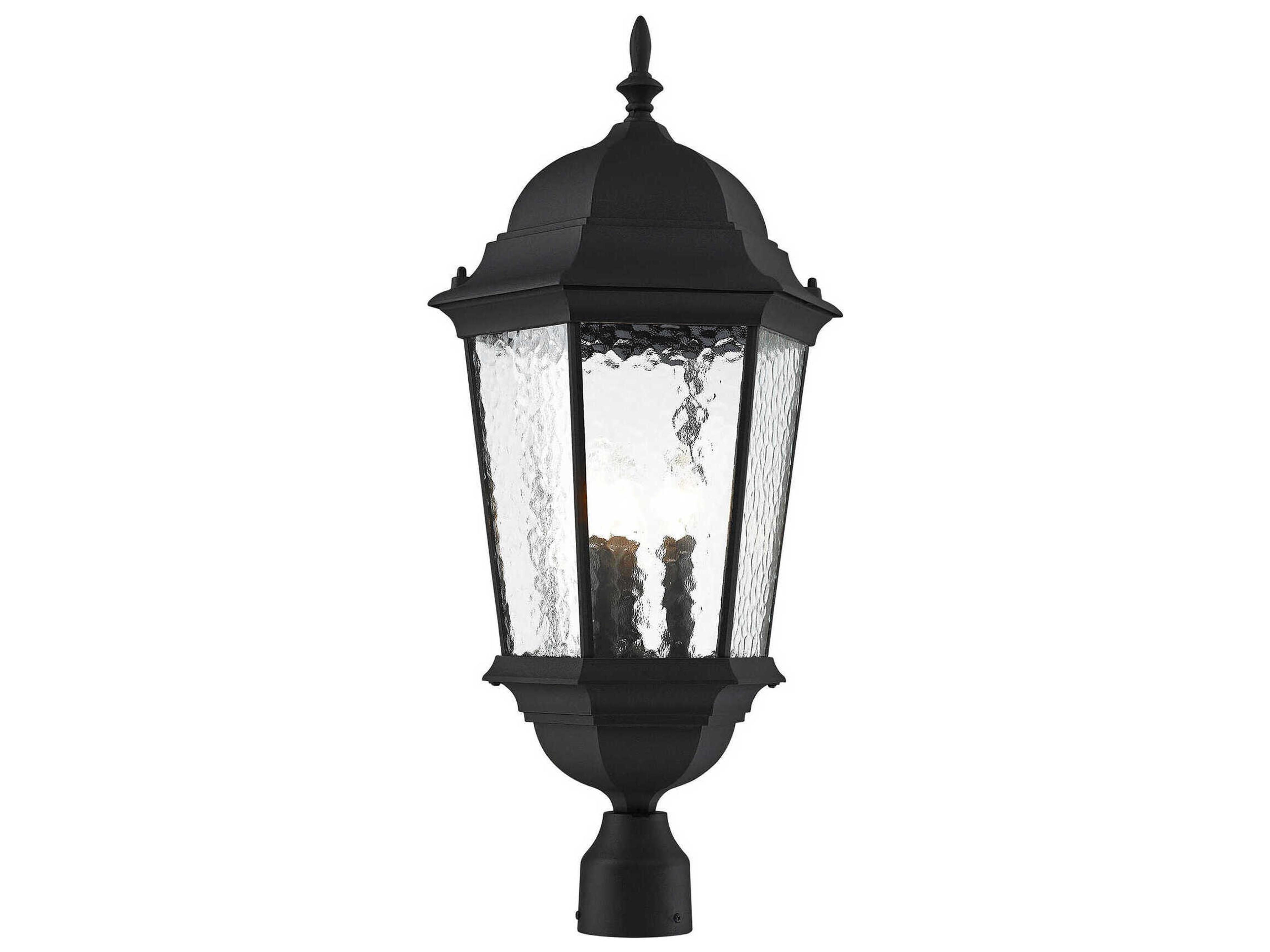 Livex Lighting Hamilton 3 - Light Outdoor Post Light