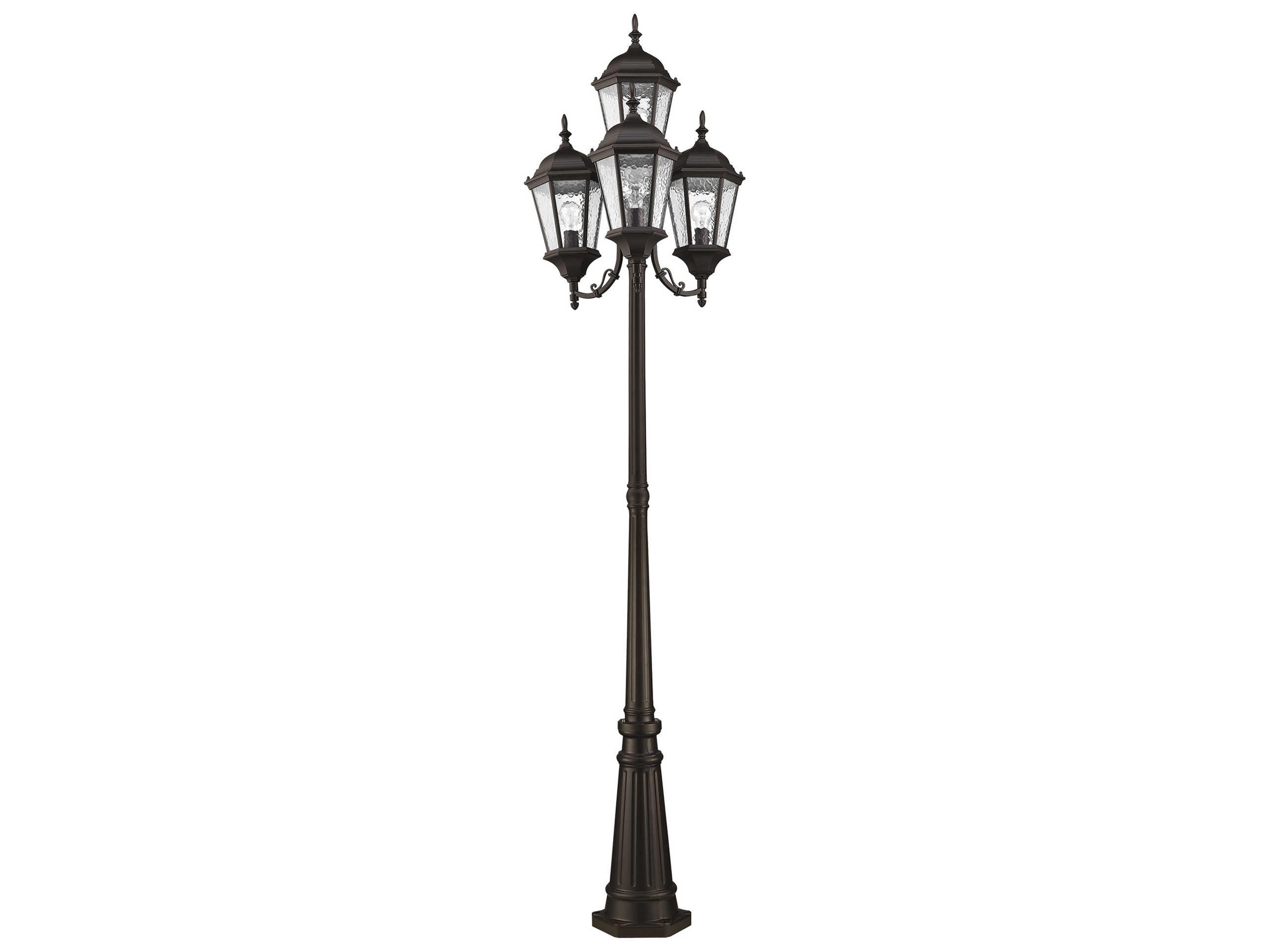 Livex Lighting Hamilton 4 - Light Outdoor Post Light