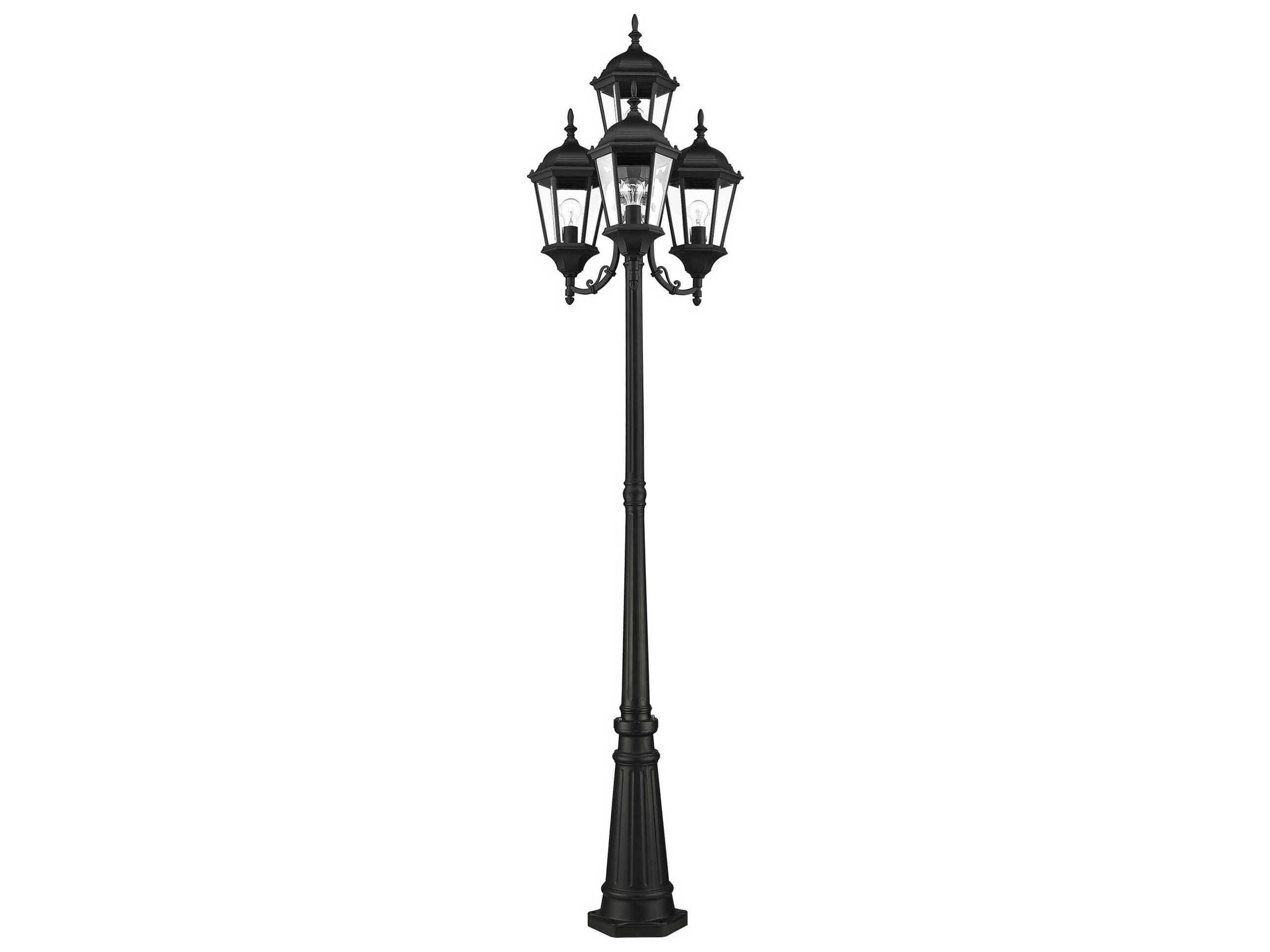 Livex Lighting Hamilton 4 - Light Outdoor Post Light