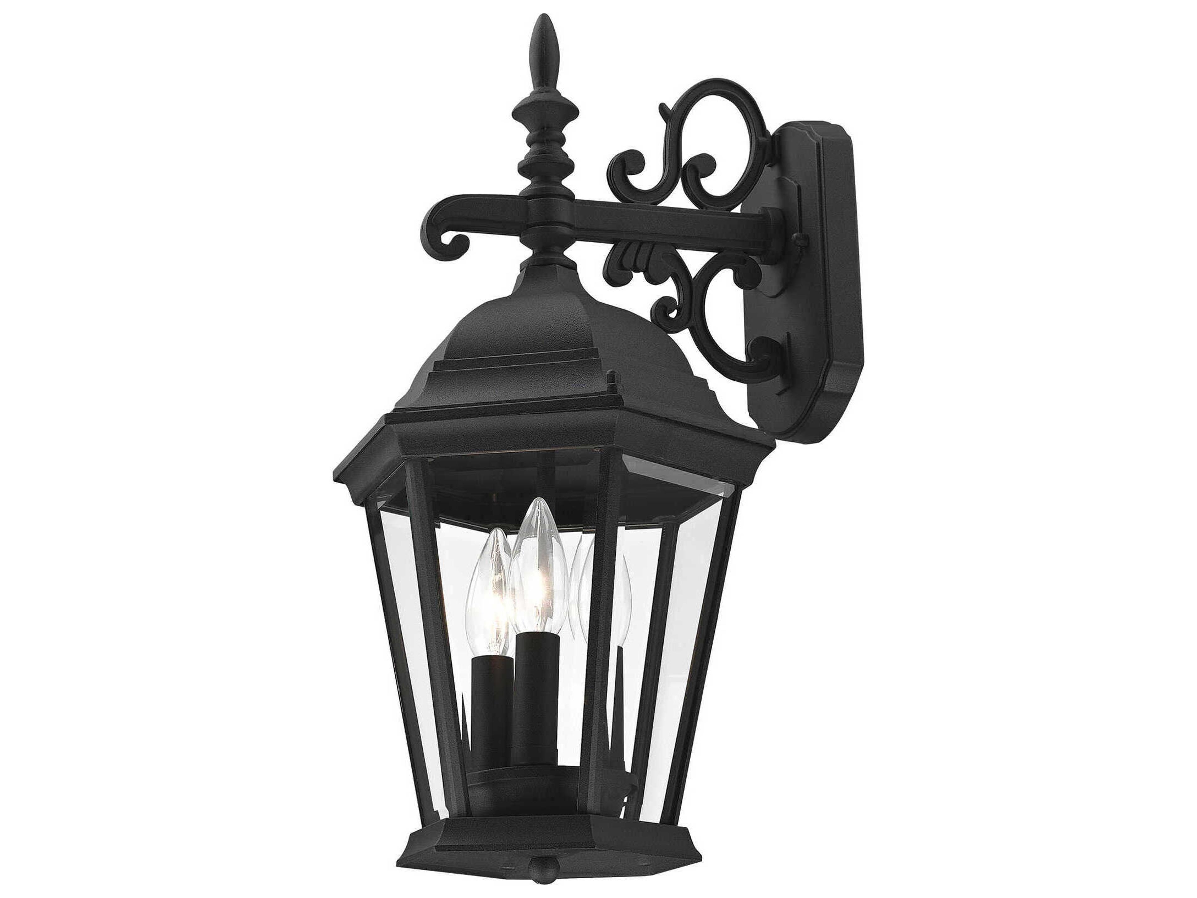 Livex Lighting Hamilton 3 - Light Outdoor Wall Light