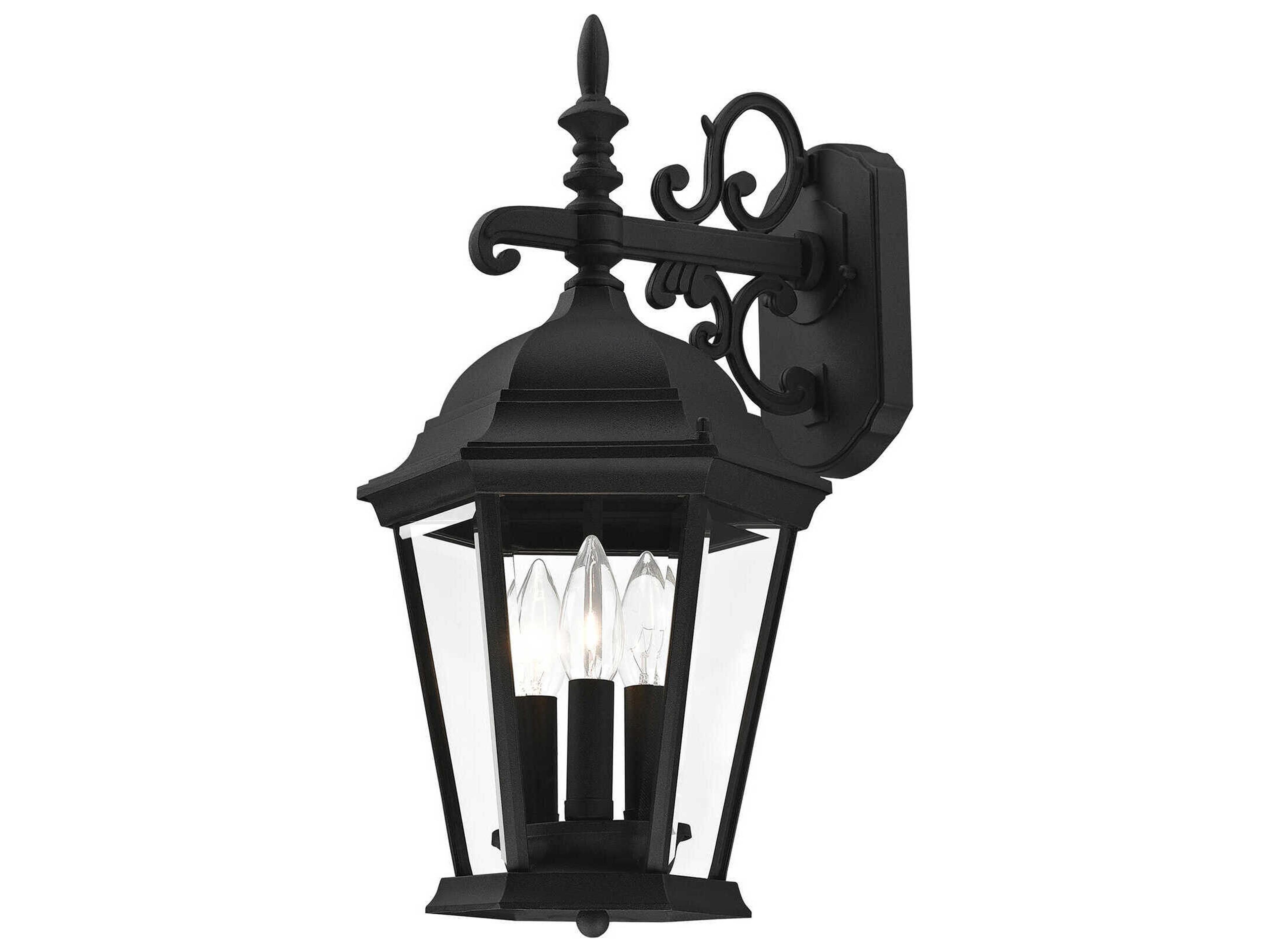 Livex Lighting Hamilton 3 - Light Outdoor Wall Light