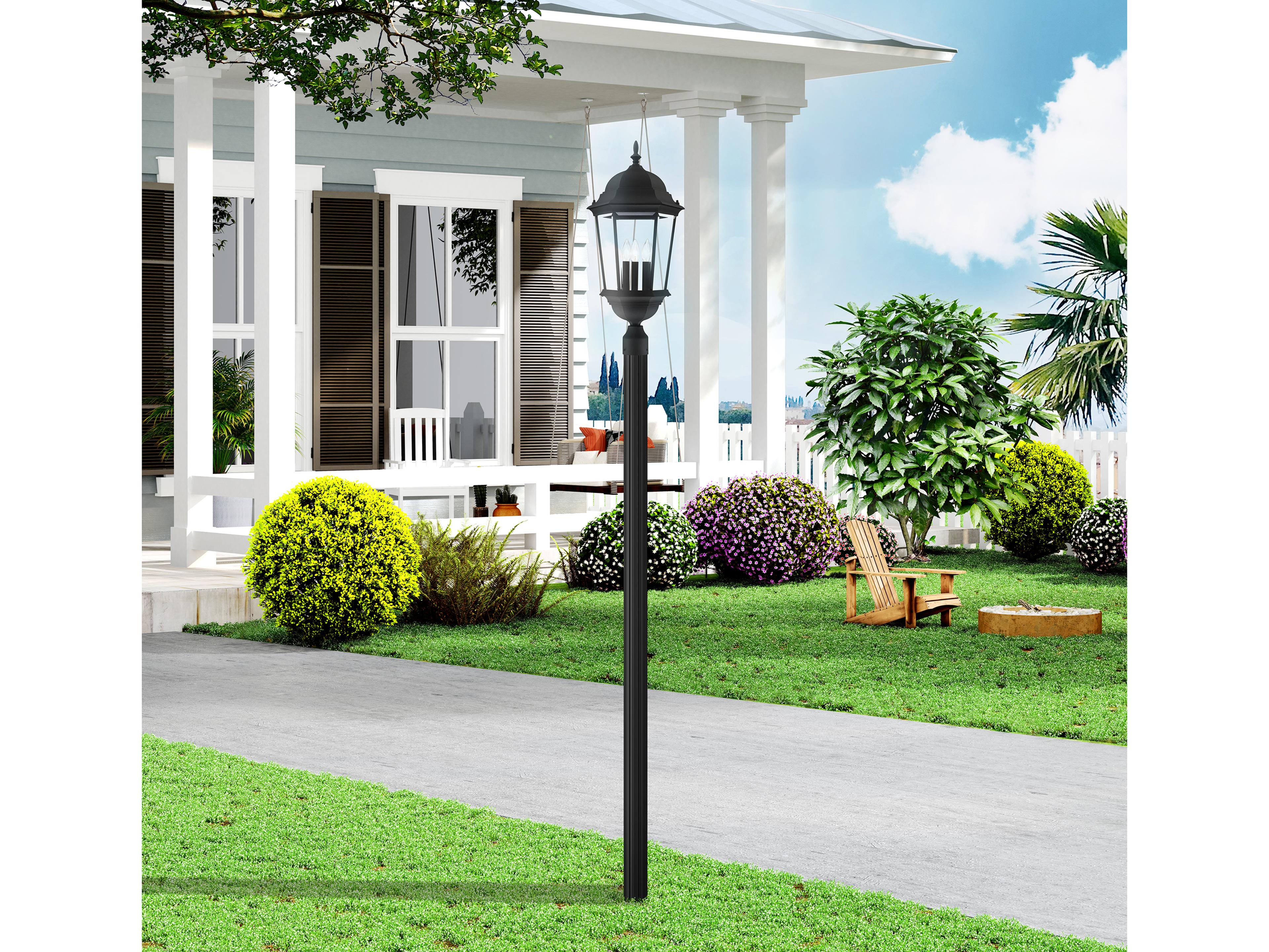 Livex Lighting Hamilton 3 - Light Outdoor Post Light