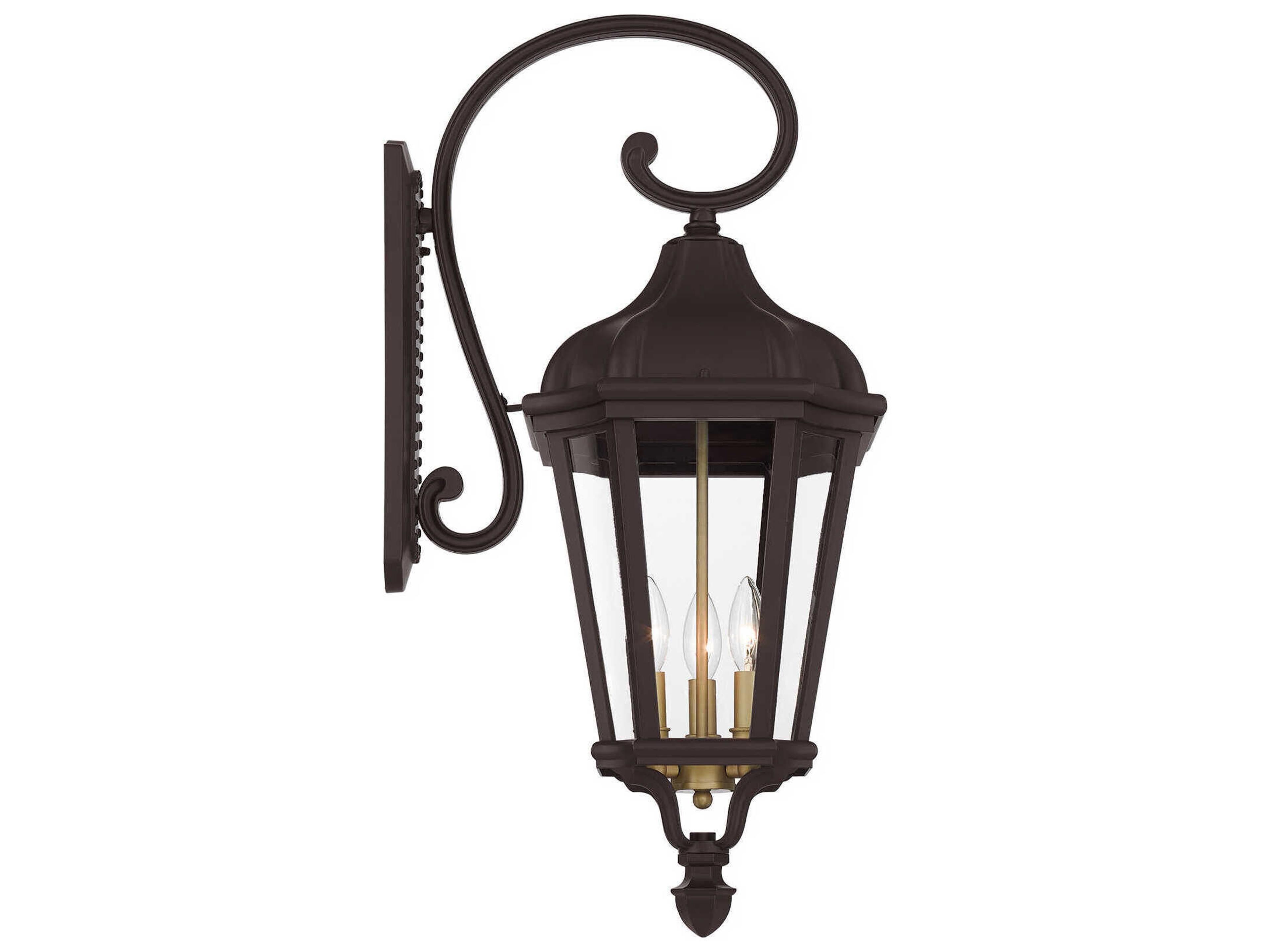 Livex Lighting Morgan 3 - Light Outdoor Wall Light