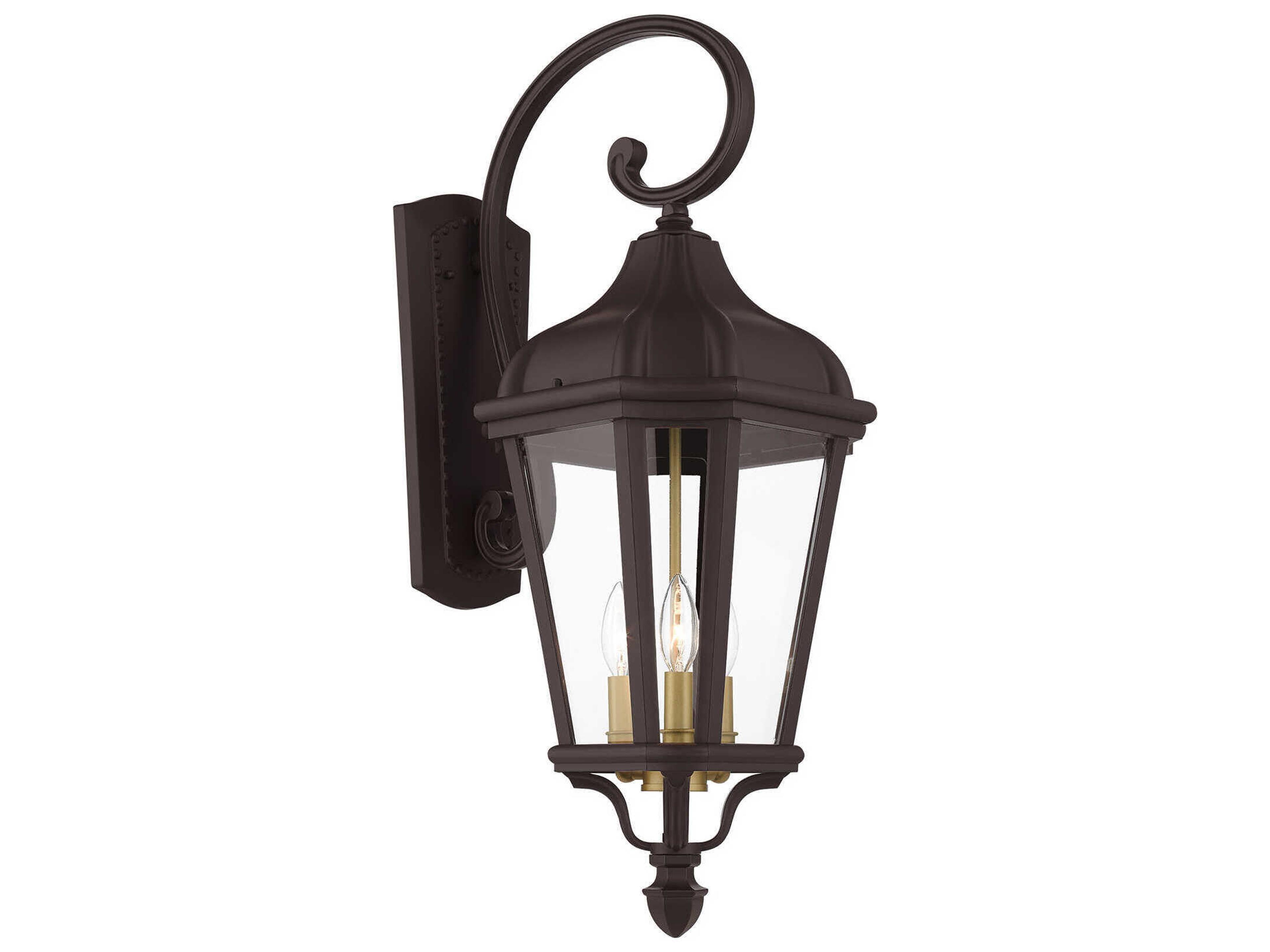 Livex Lighting Morgan 3 - Light Outdoor Wall Light