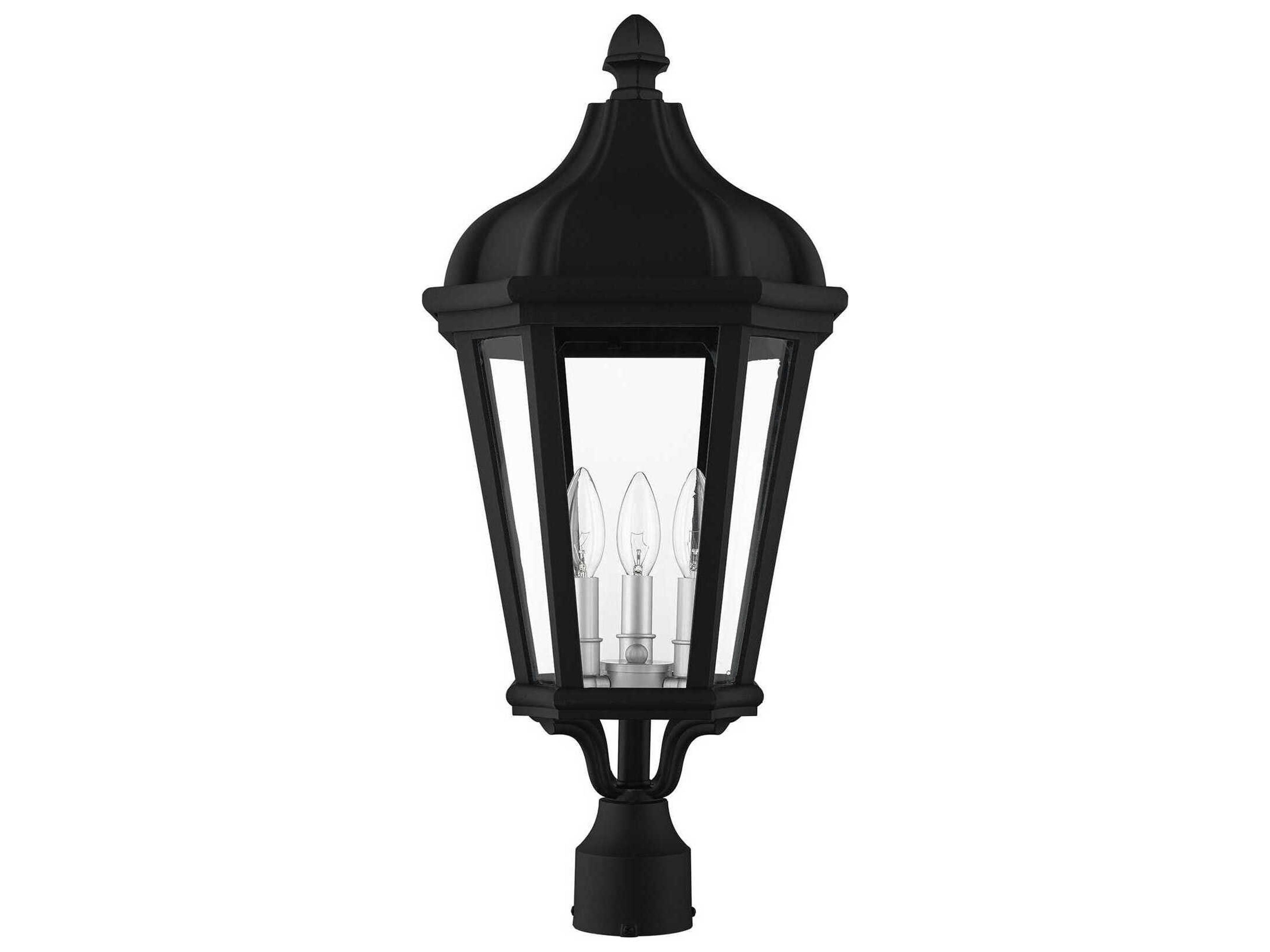 Livex Lighting Morgan 3 - Light Outdoor Post Light