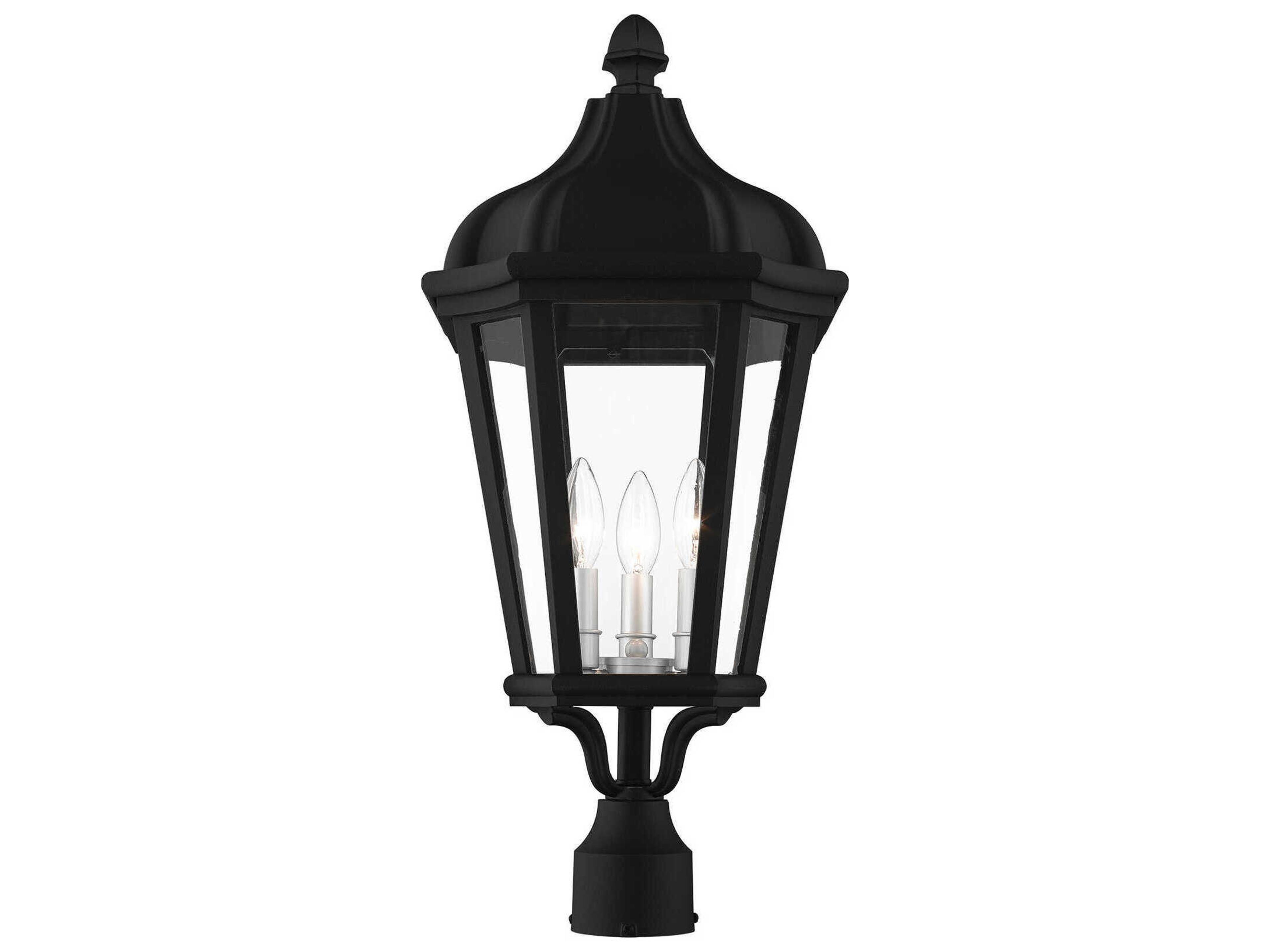 Livex Lighting Morgan 3 - Light Outdoor Post Light