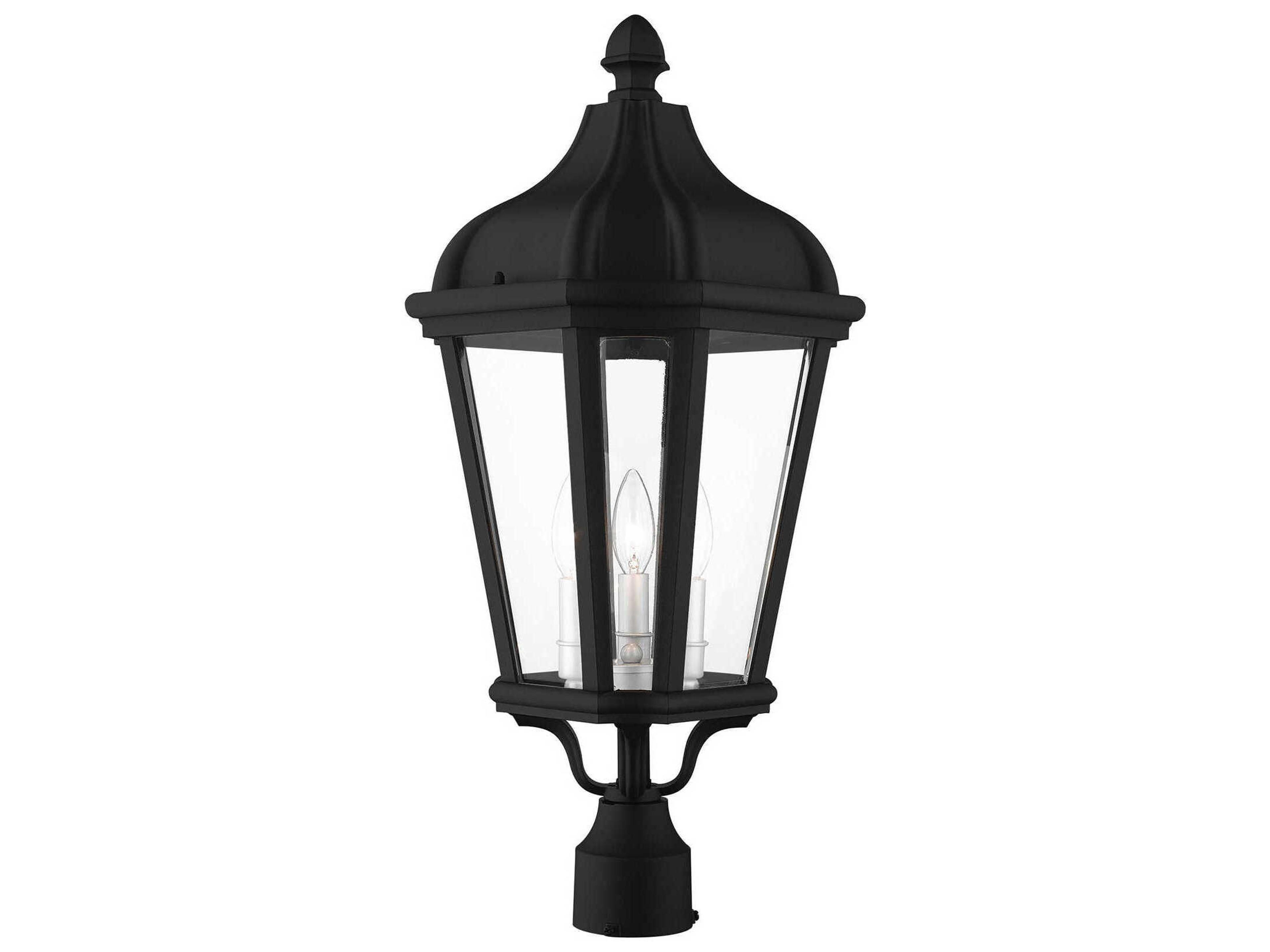 Livex Lighting Morgan 3 - Light Outdoor Post Light