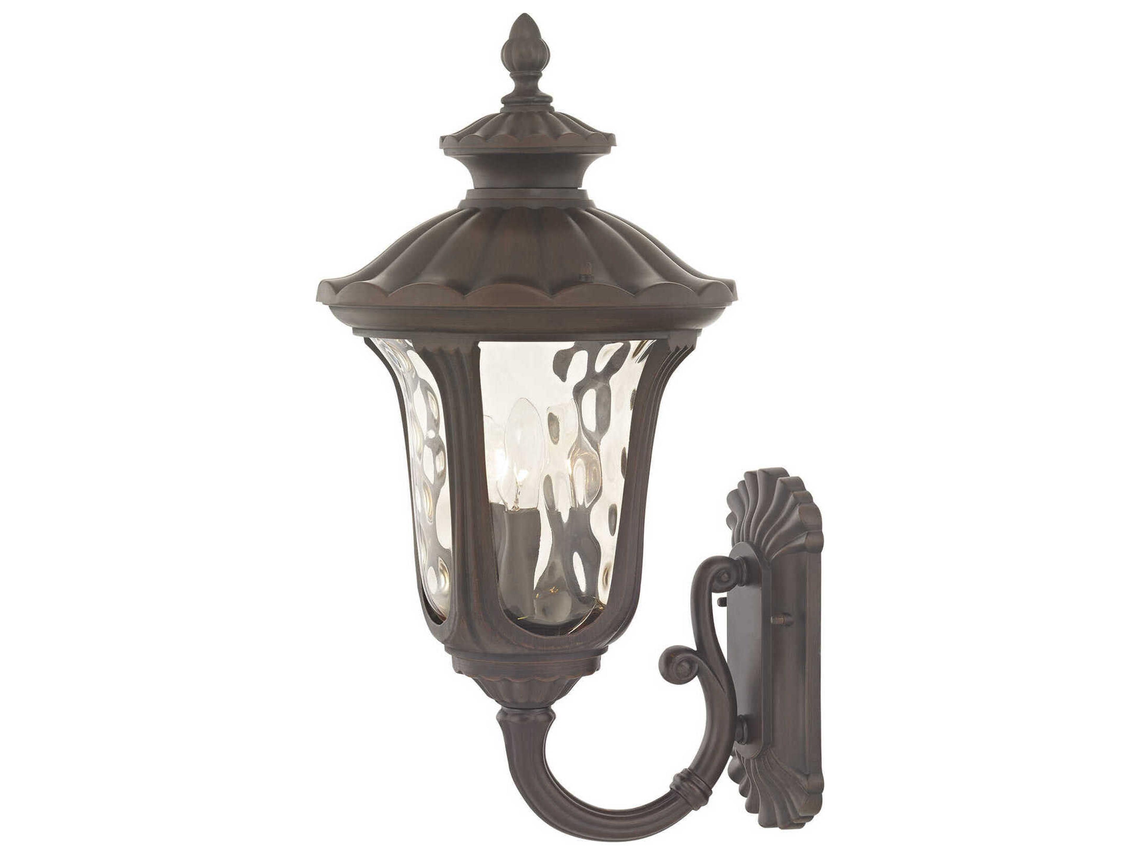 Livex Lighting Oxford 3 - Light Outdoor Wall Light