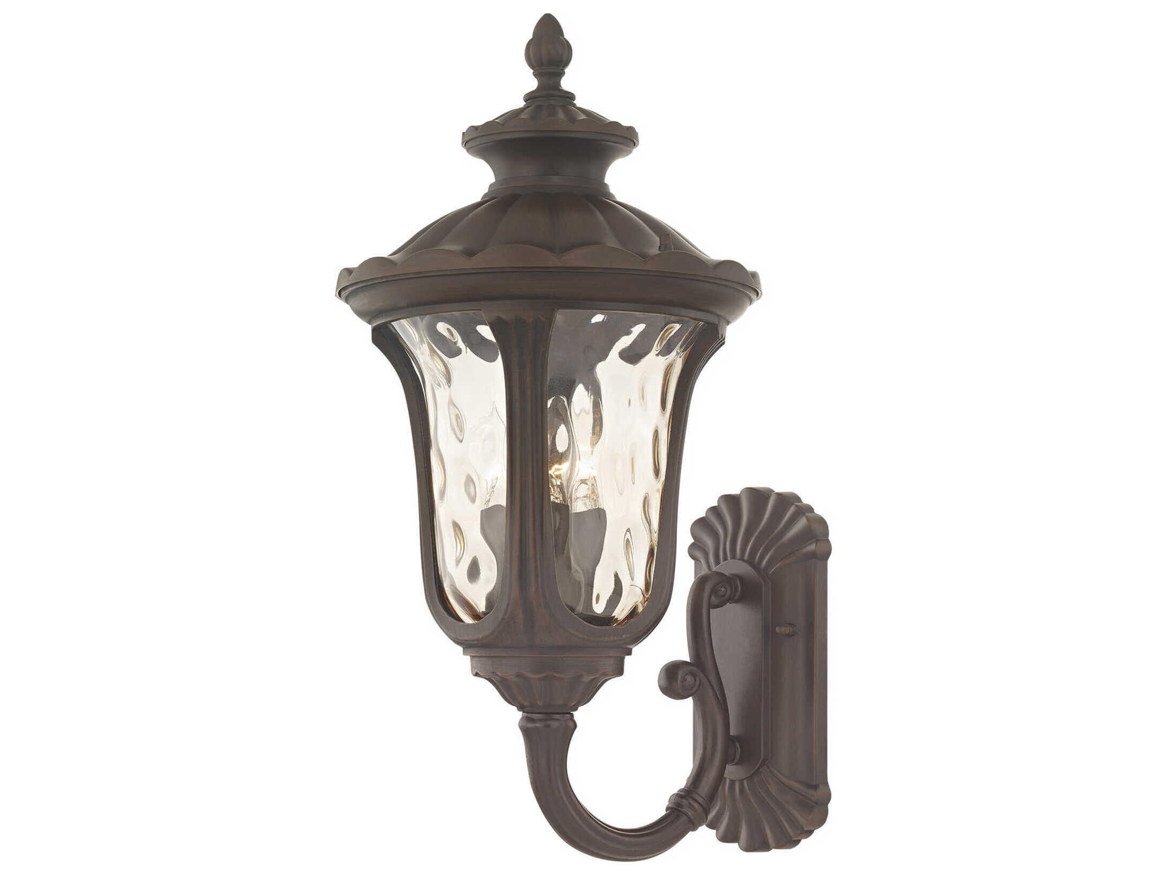 Livex Lighting Oxford 3 - Light Outdoor Wall Light