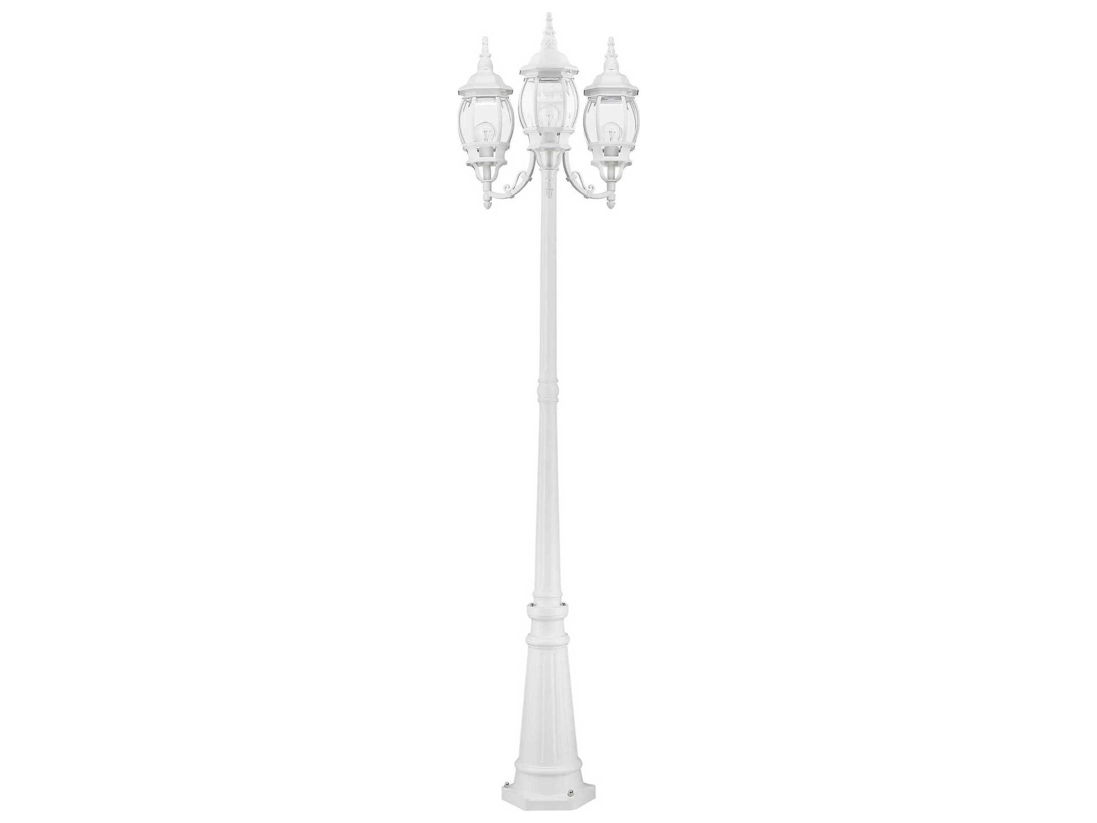Livex Lighting Frontenac 3 - Light Outdoor Post Light