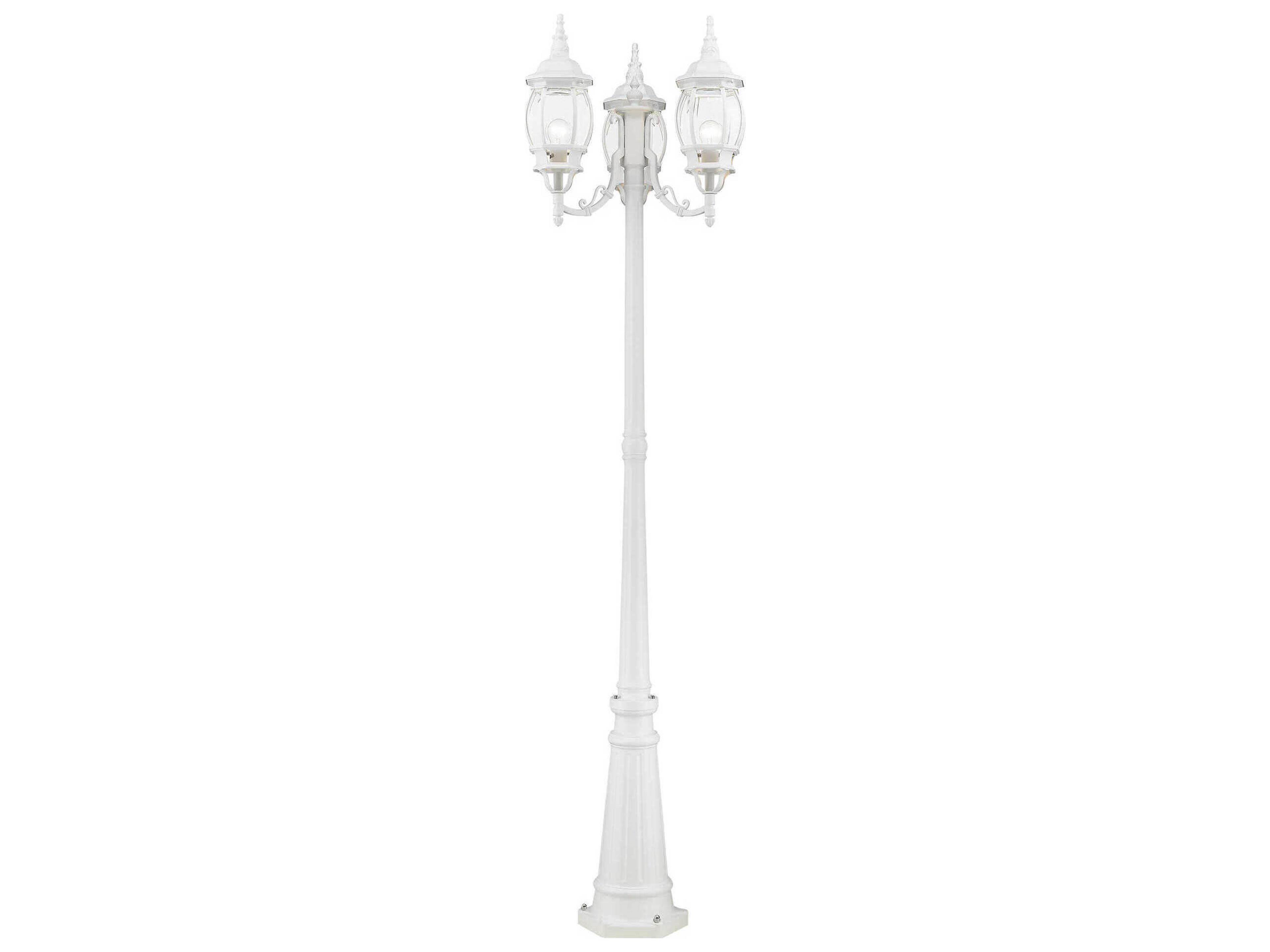 Livex Lighting Frontenac 3 - Light Outdoor Post Light